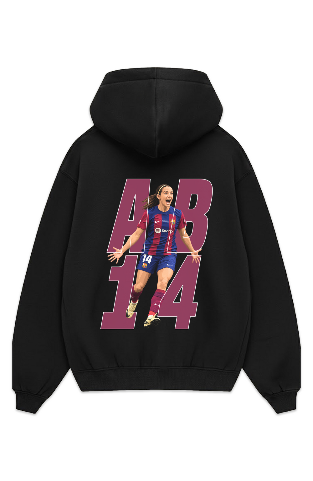 Aitana Bonmatí Oversized Hoodie