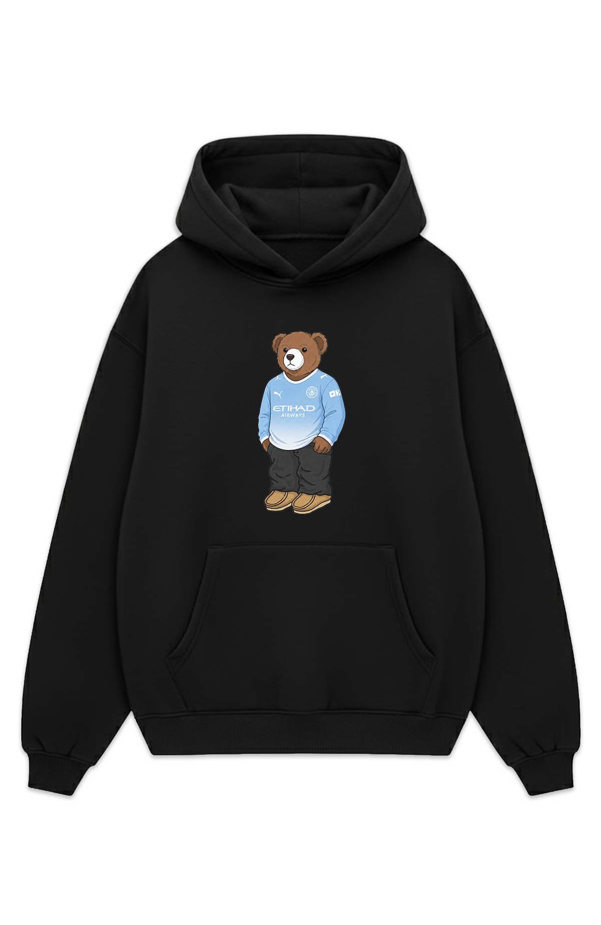 Manchester City Bär Heim Oversized Hoodie