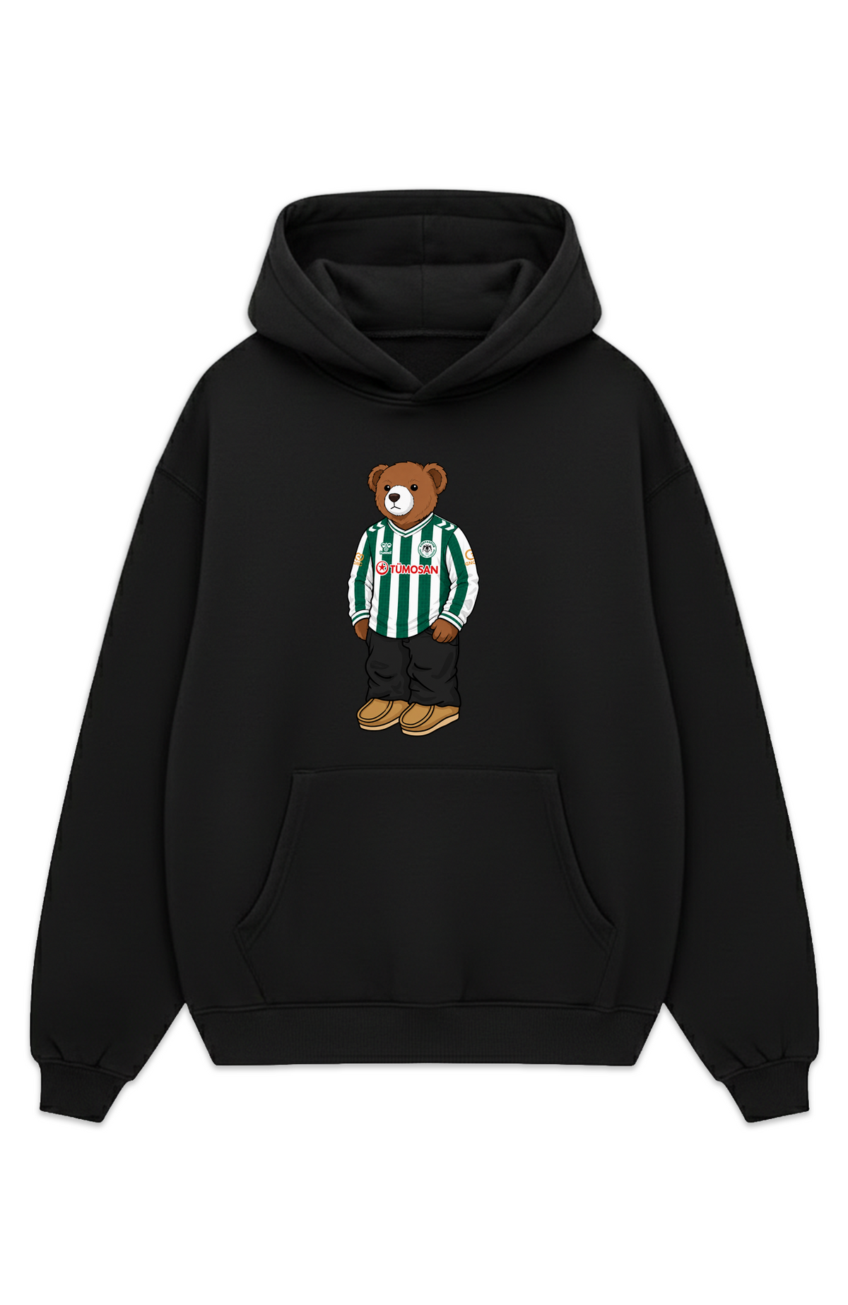 Konyaspor Bär Heim Oversized Hoodie