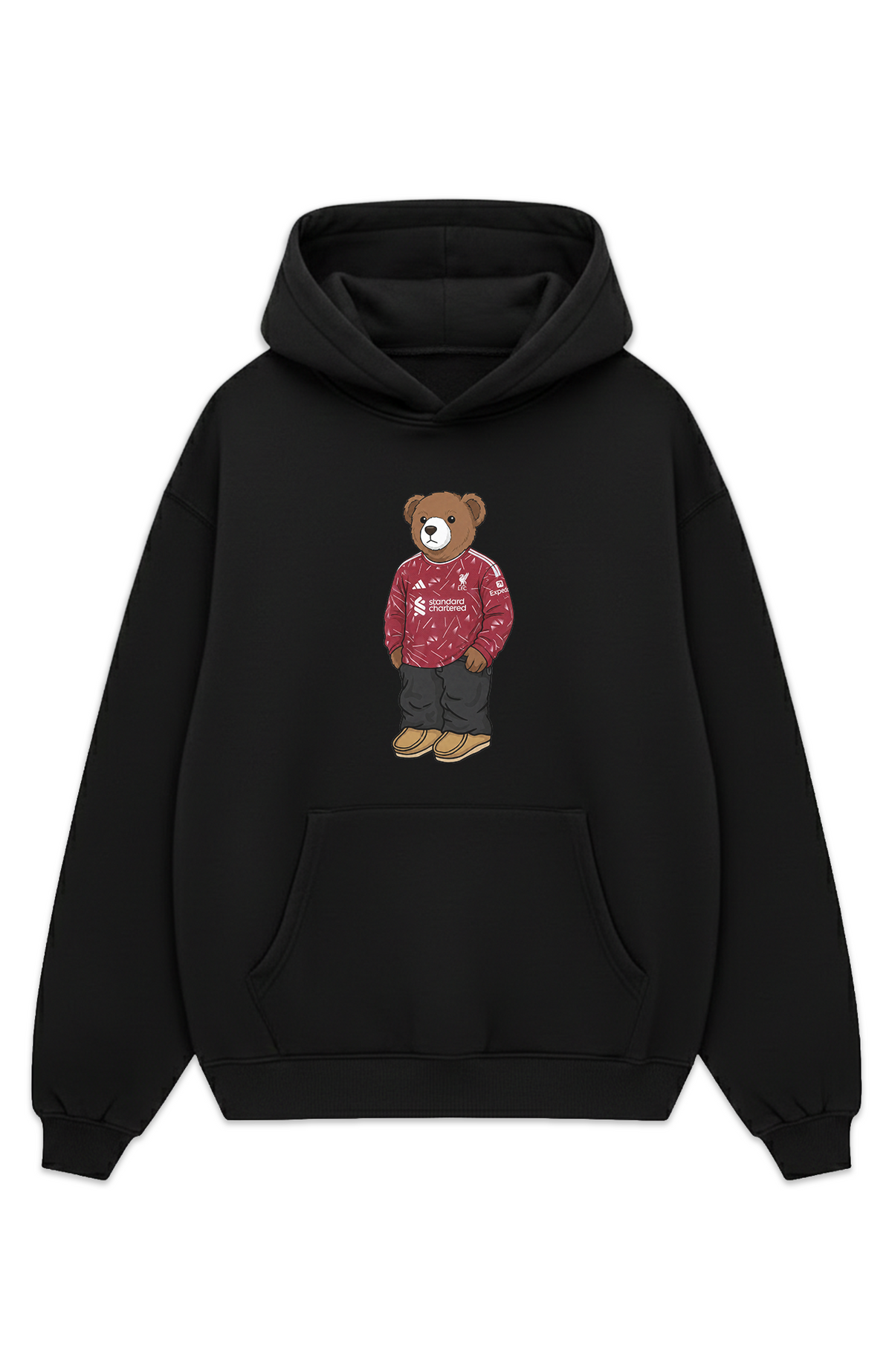 Liverpool Bär Heim Oversized Hoodie
