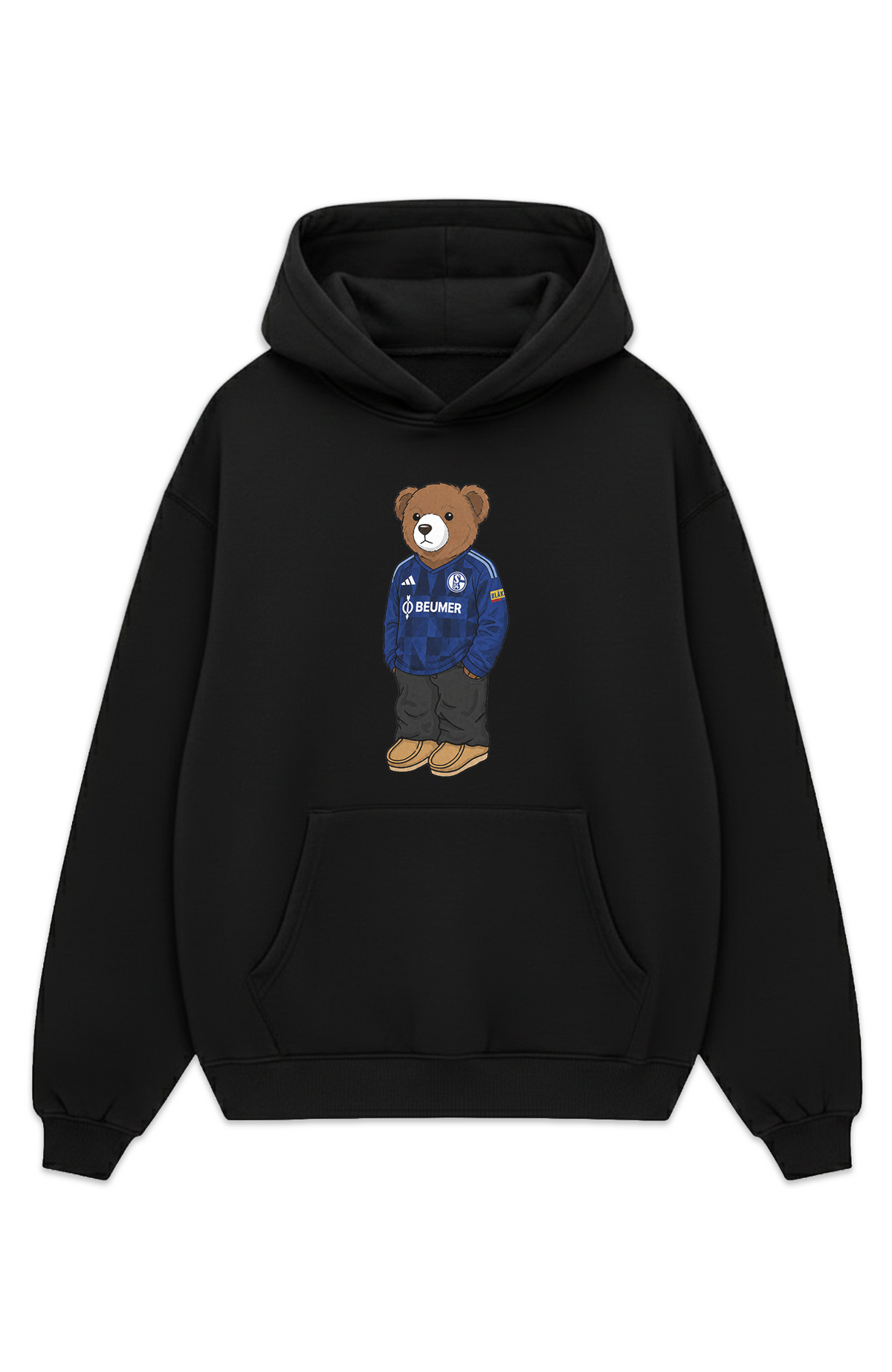 Schalke Bär Heim Oversized Hoodie