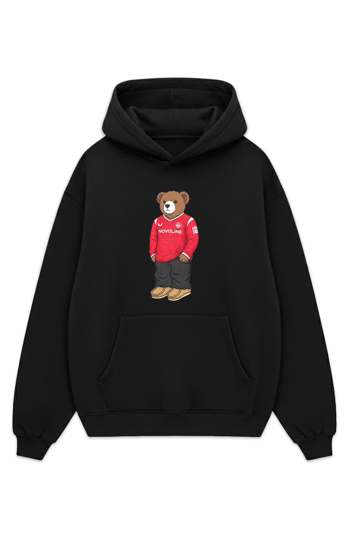 Kaiserslautern Bär Heim Oversized Hoodie