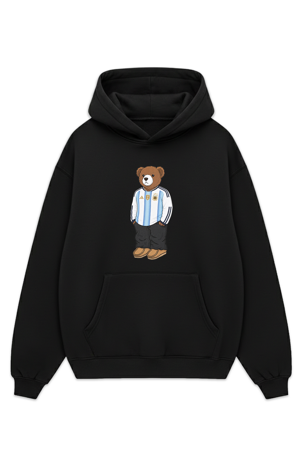 Argentinien Bär Heim Oversized Hoodie
