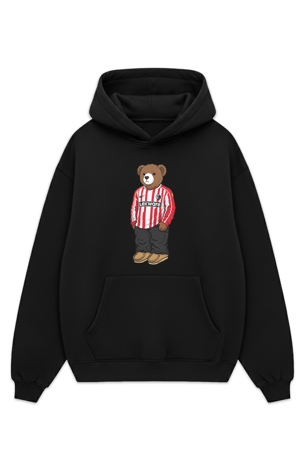 Freiburg Bär Heim Oversized Hoodie