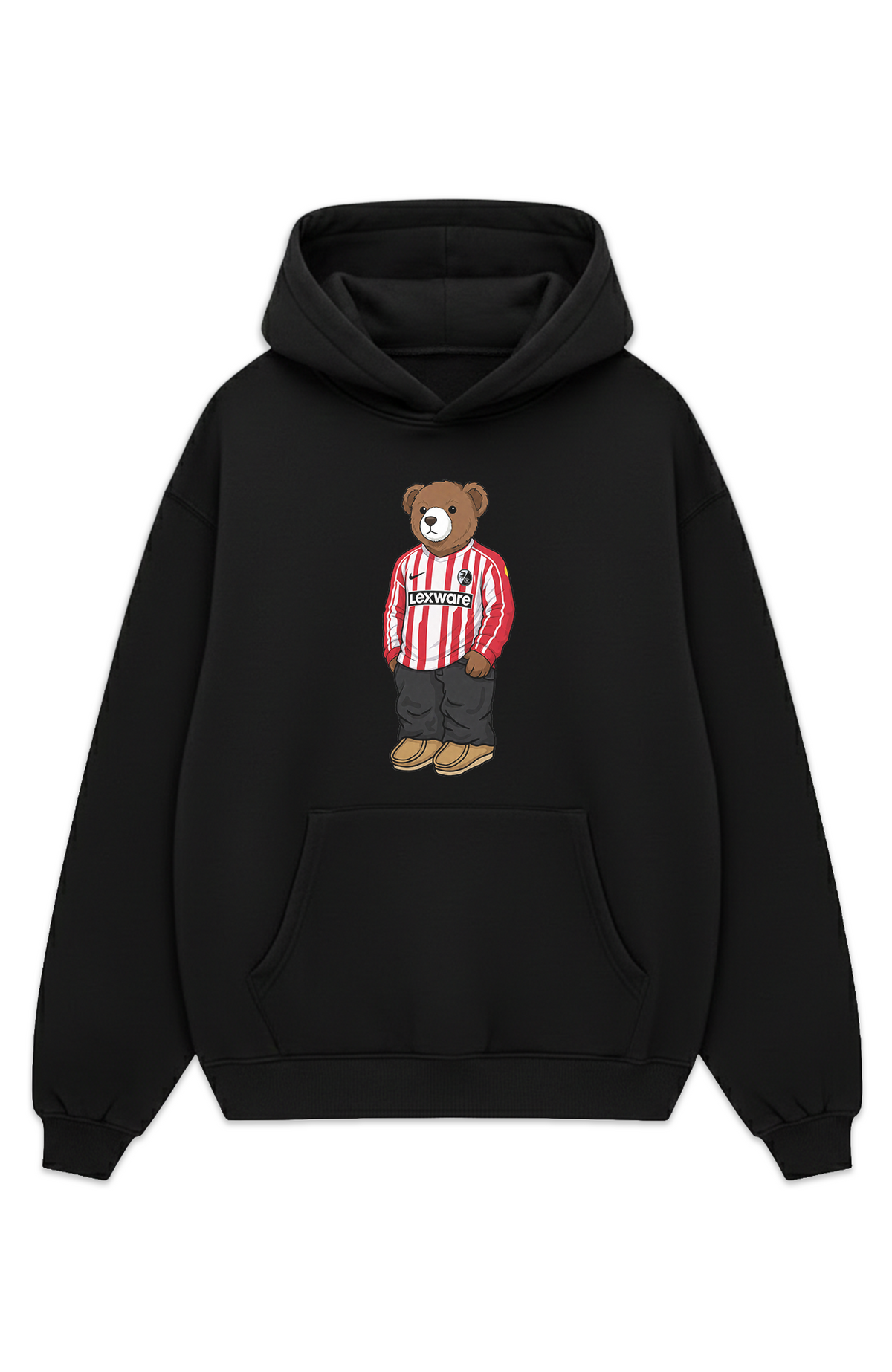 Freiburg Bär Heim Oversized Hoodie