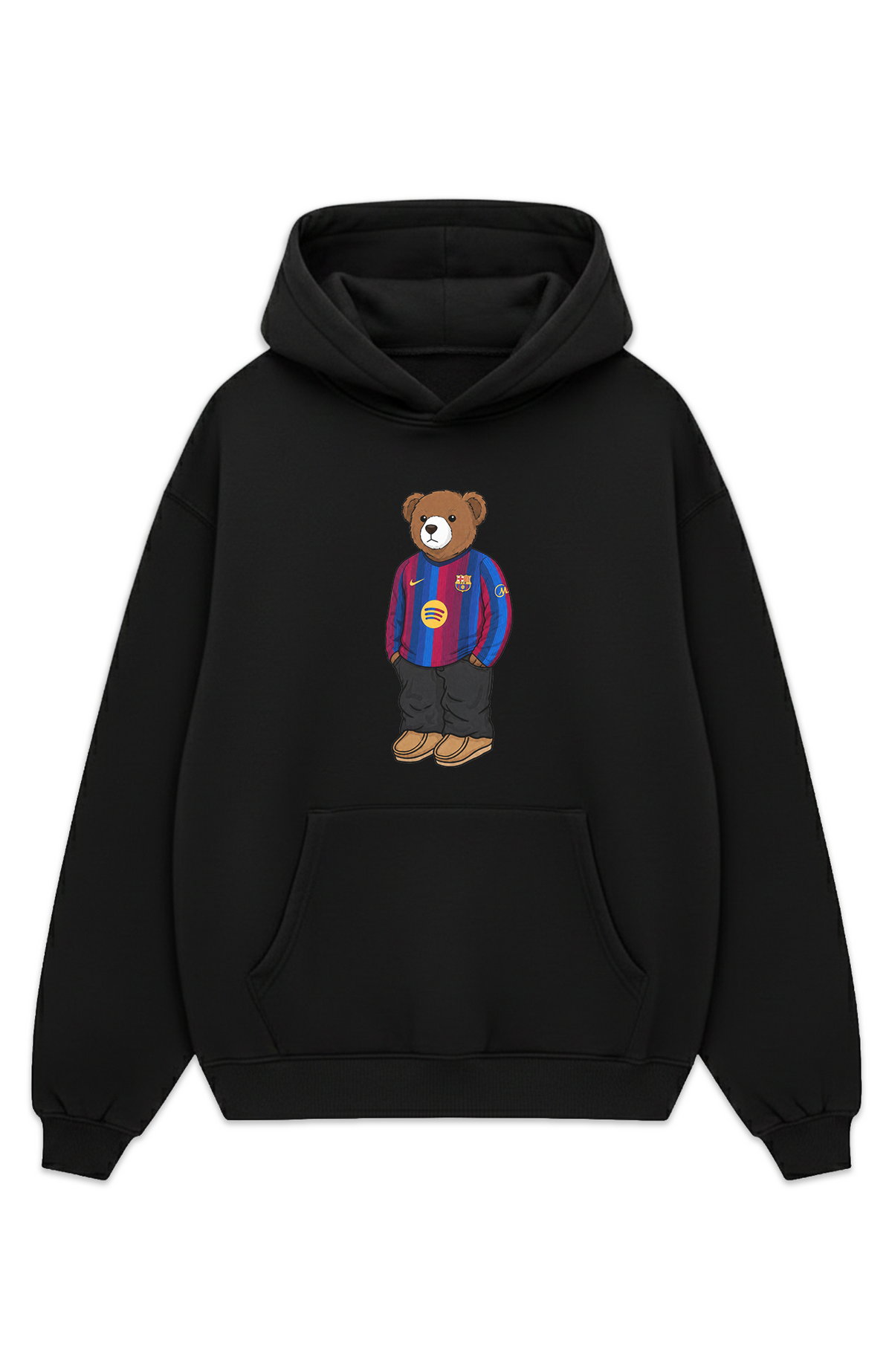 Barcelona Bär Heim Oversized Hoodie