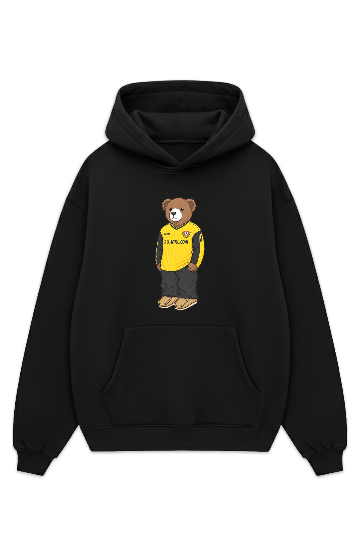 Dresden Bär Heim Oversized Hoodie