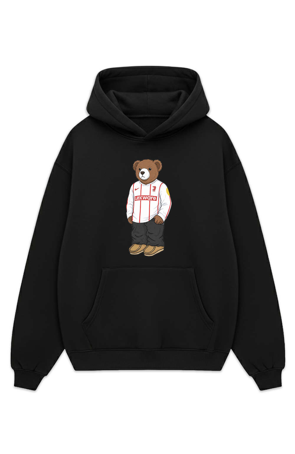 Freiburg Bär Auswärts Oversized Hoodie