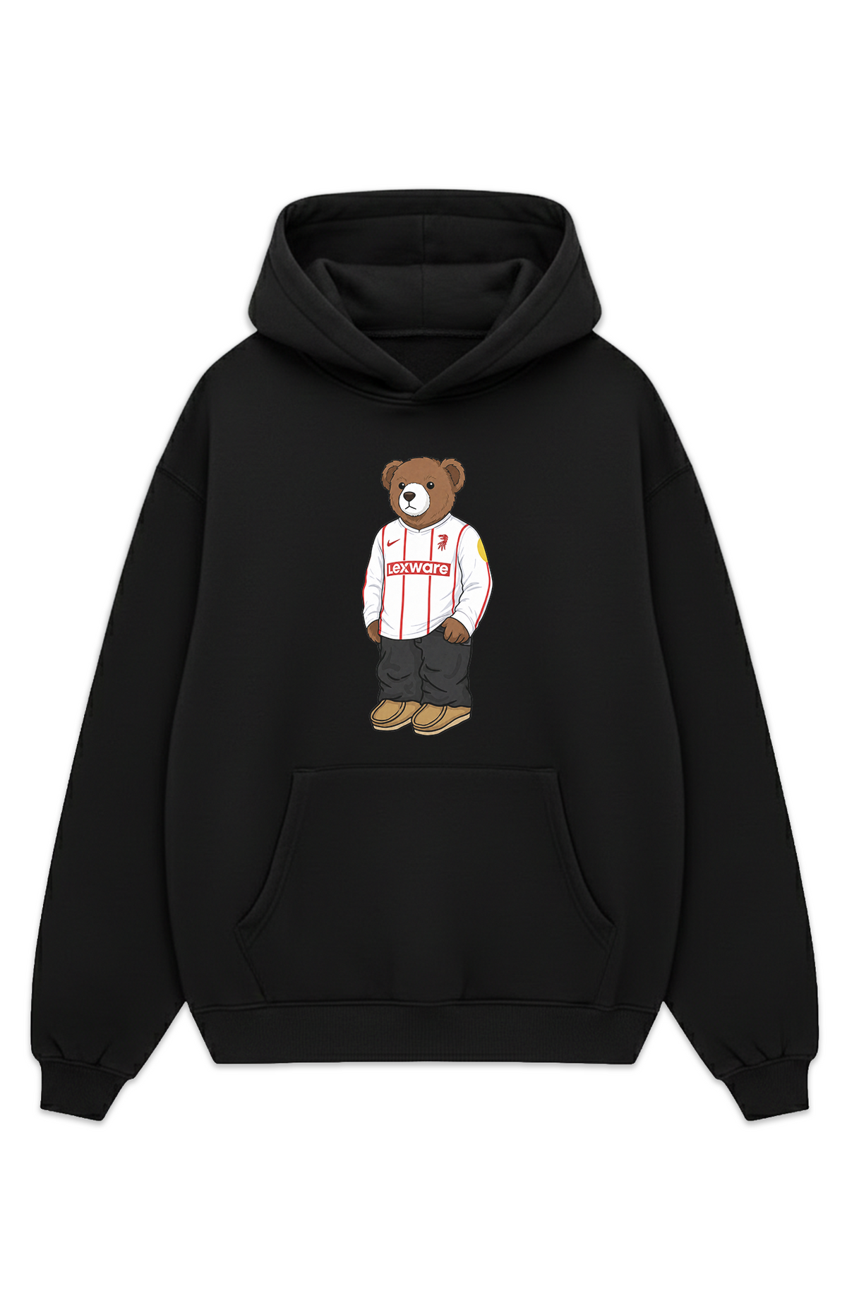 Freiburg Bär Auswärts Oversized Hoodie
