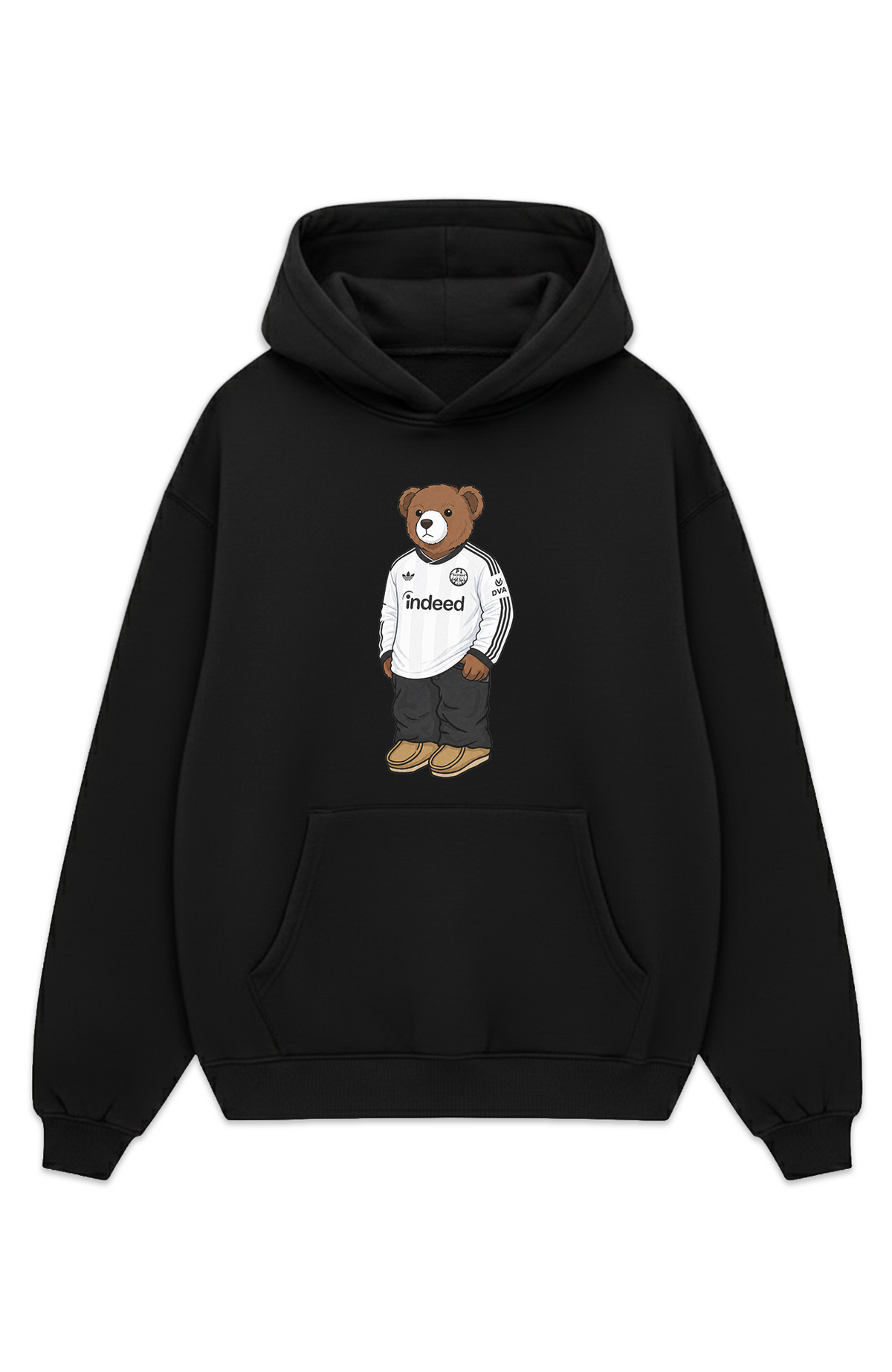Frankfurt Bär Auswärts Oversized Hoodie