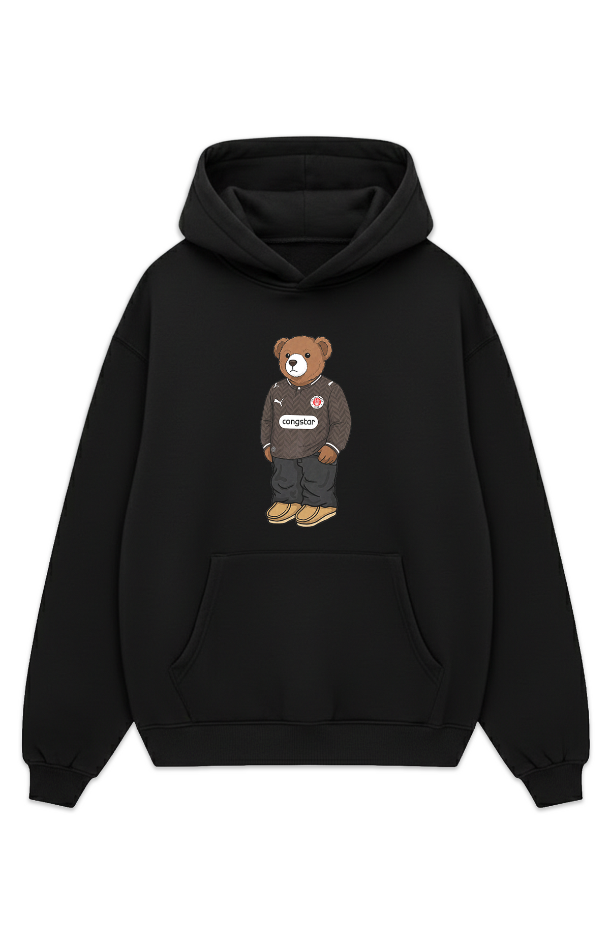 St. Pauli Bär Heim Oversized Hoodie