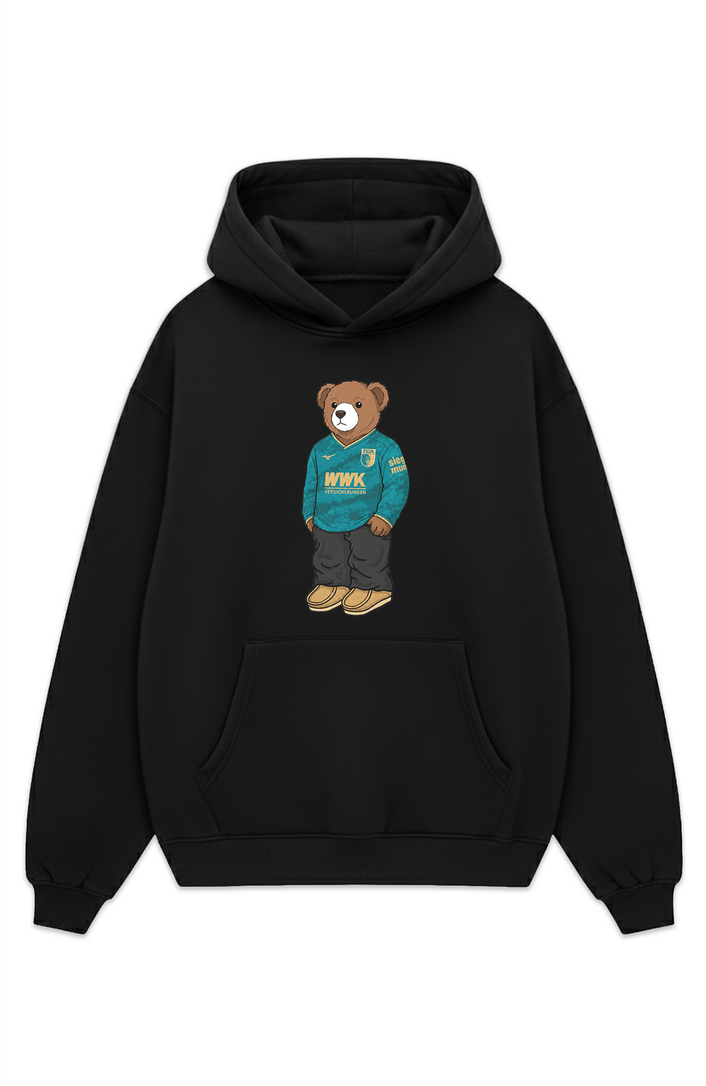 Augsburg Bär Auswärts Oversized Hoodie