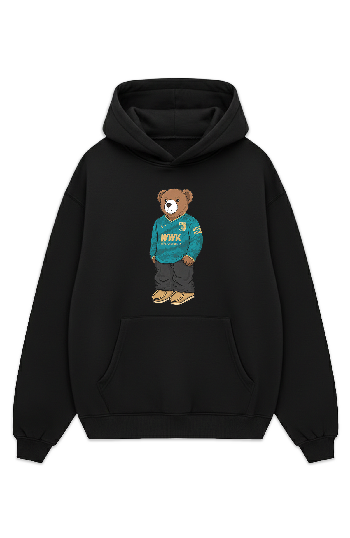 Augsburg Bär Auswärts Oversized Hoodie