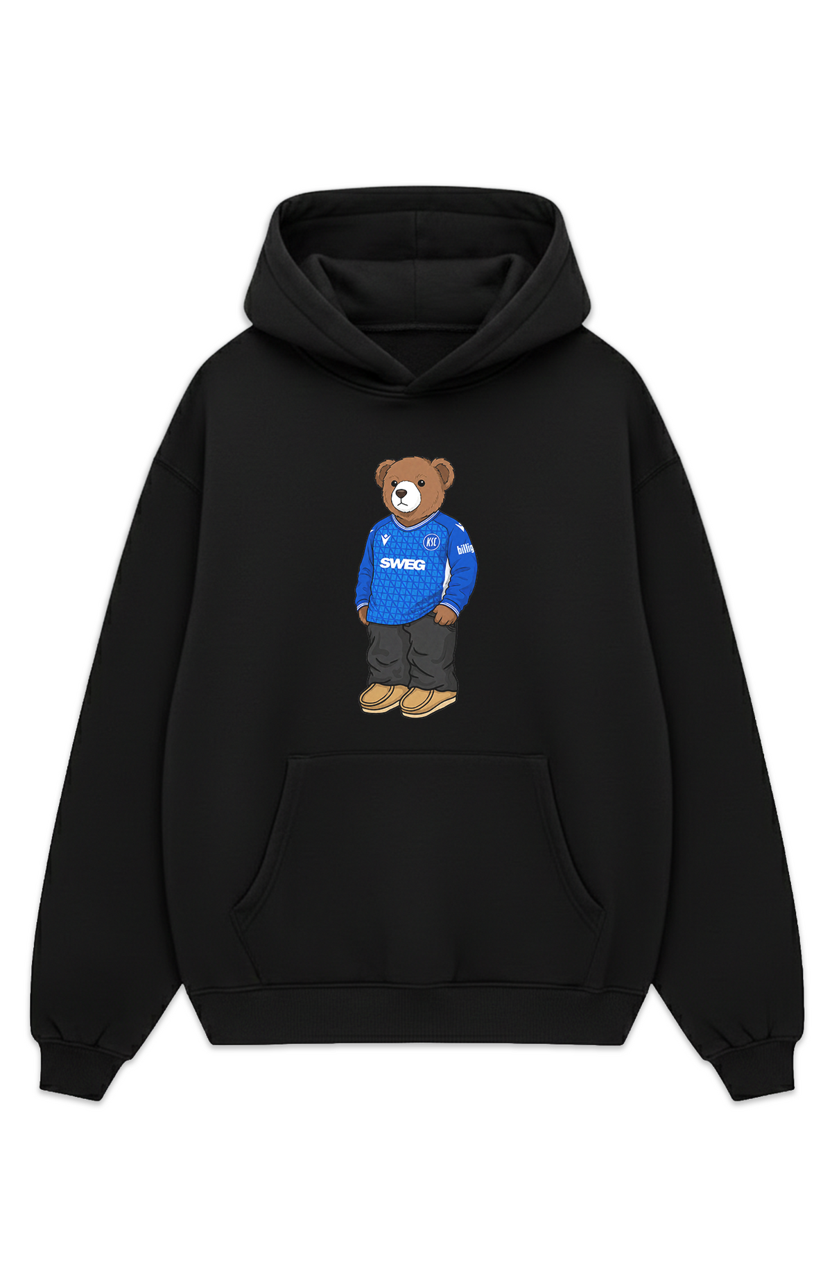 Karlsruhe Bär Heim Oversized Hoodie