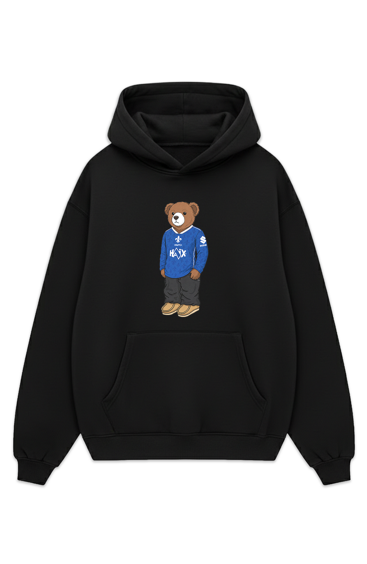 Darmstadt Bär Heim Oversized Hoodie