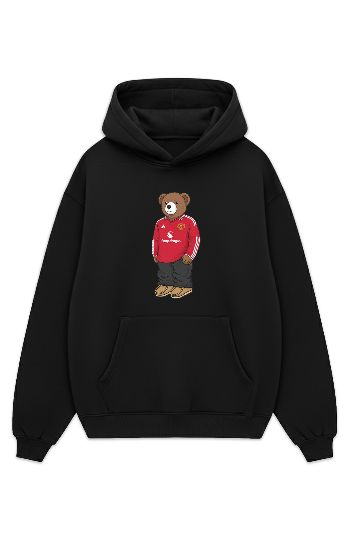 Manchester United Bär Heim Oversized Hoodie
