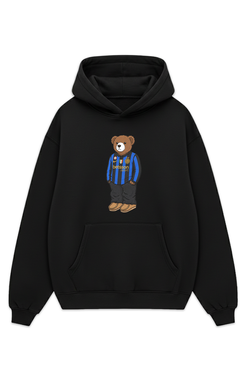 Inter Mailand Bär Heim Oversized Hoodie