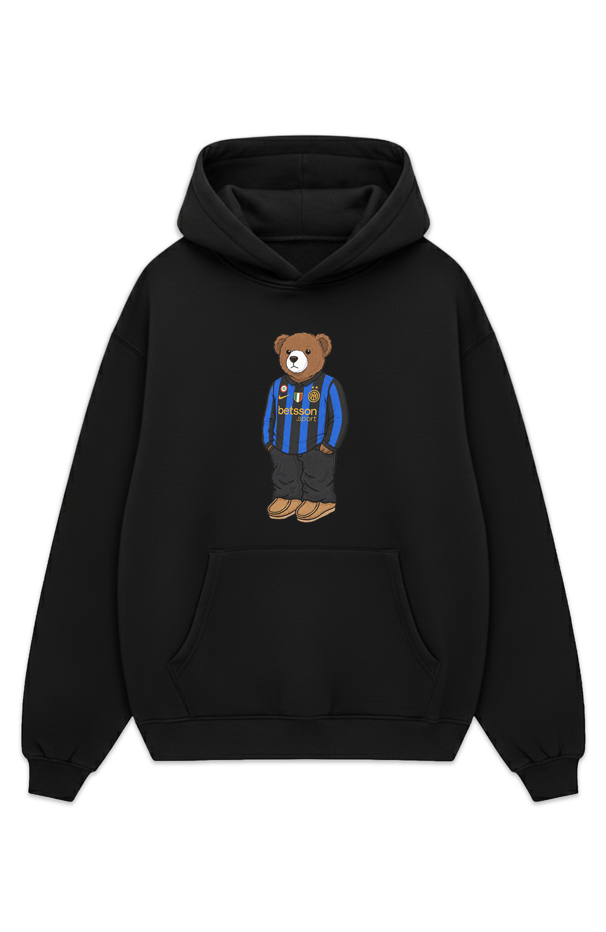 Inter Mailand Bär Heim Oversized Hoodie
