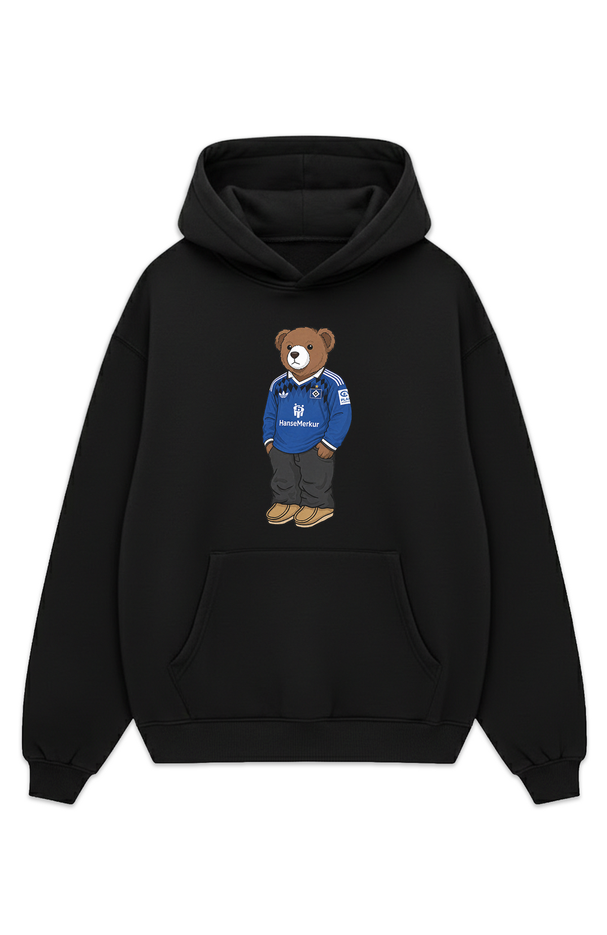 Hamburg Bär Auswärts Oversized Hoodie