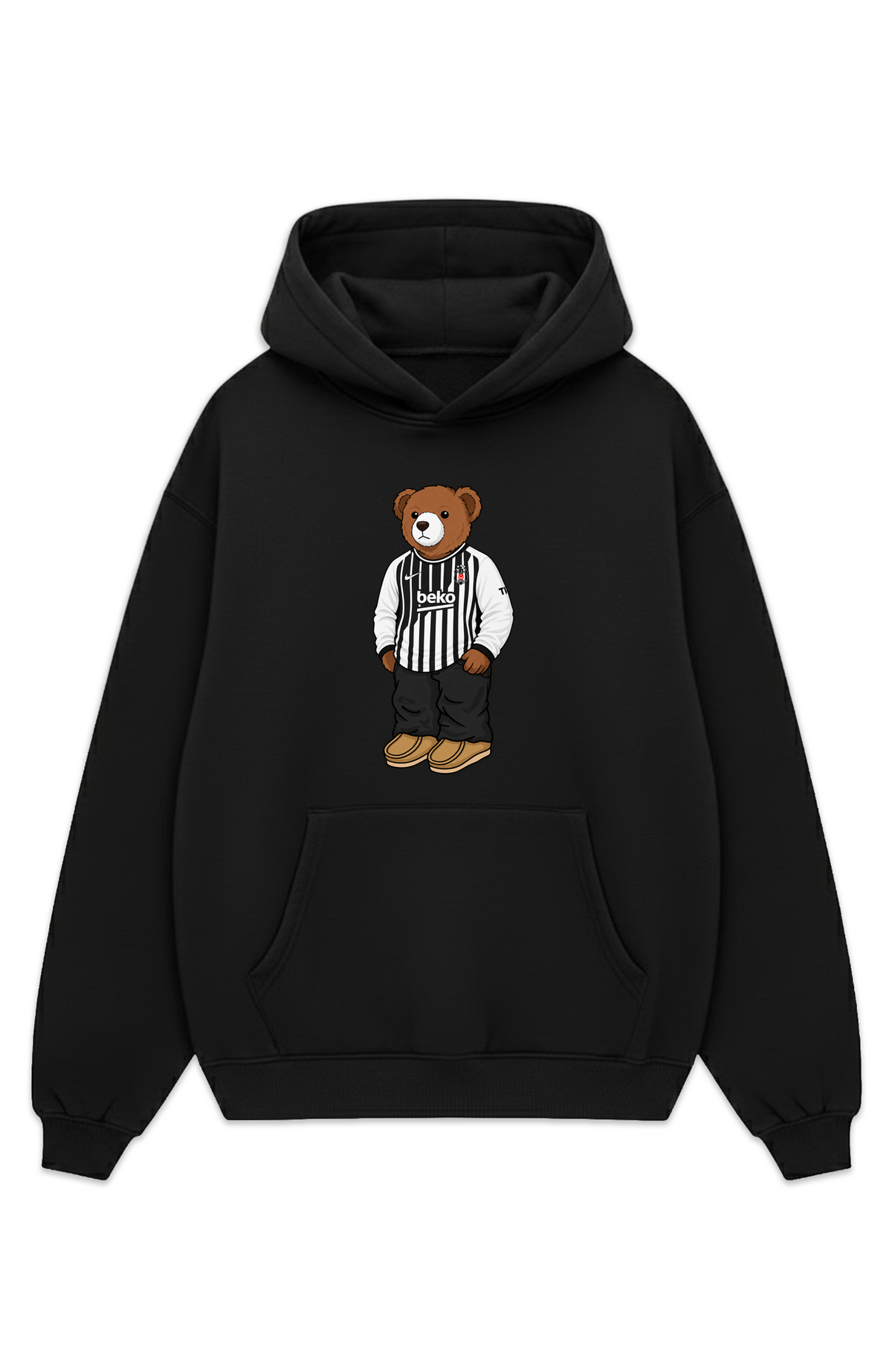 Besiktas Bär Auswärts Oversized Hoodie