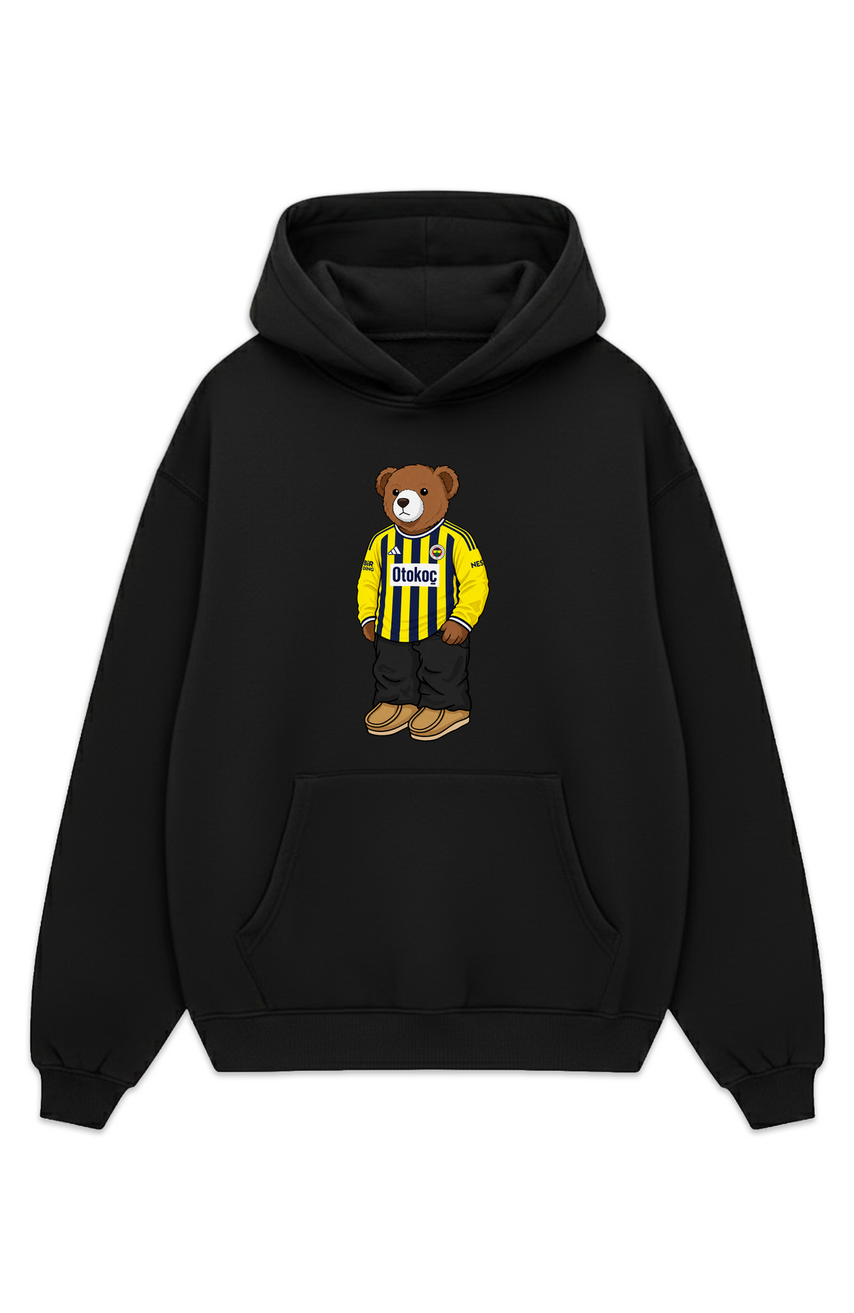 Fenerbahce Bär Heim Oversized Hoodie