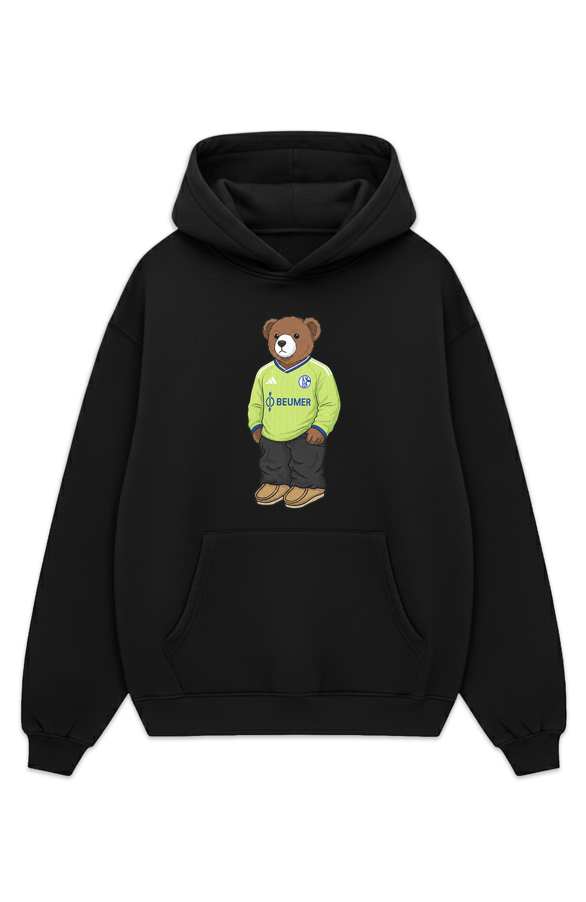 Schalke Bär Dritttrikot Oversized Hoodie