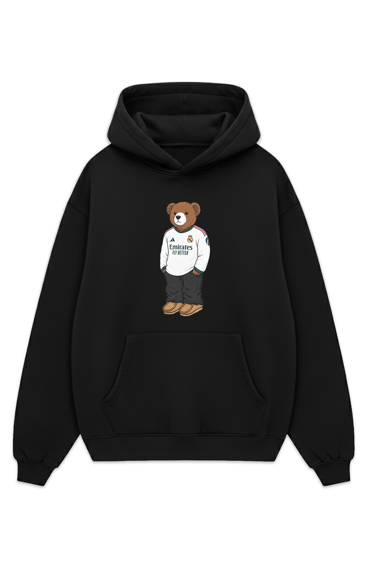 Real Madrid Bär Heim Oversized Hoodie