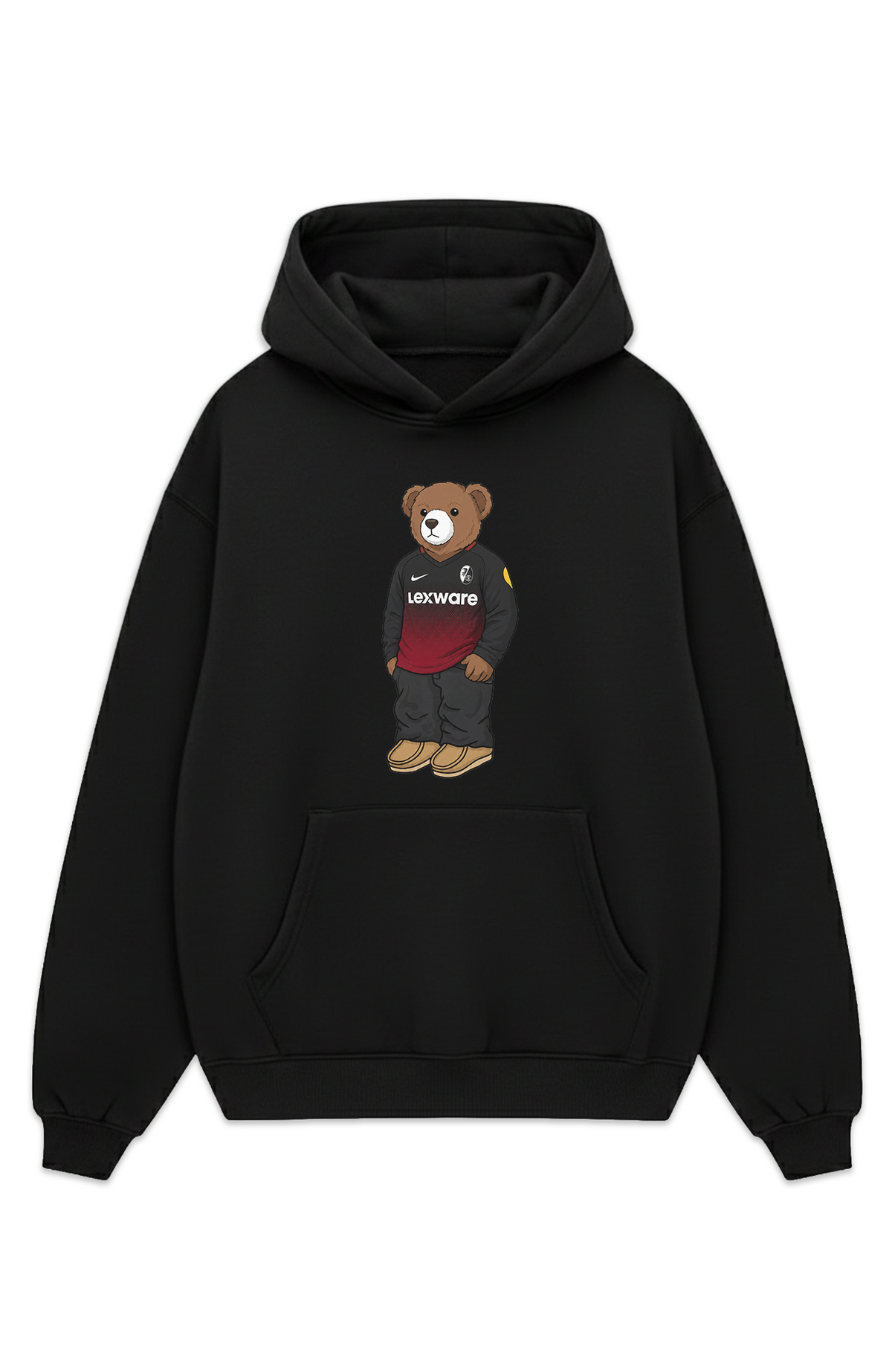 Freiburg Bär Dritttrikot Oversized Hoodie