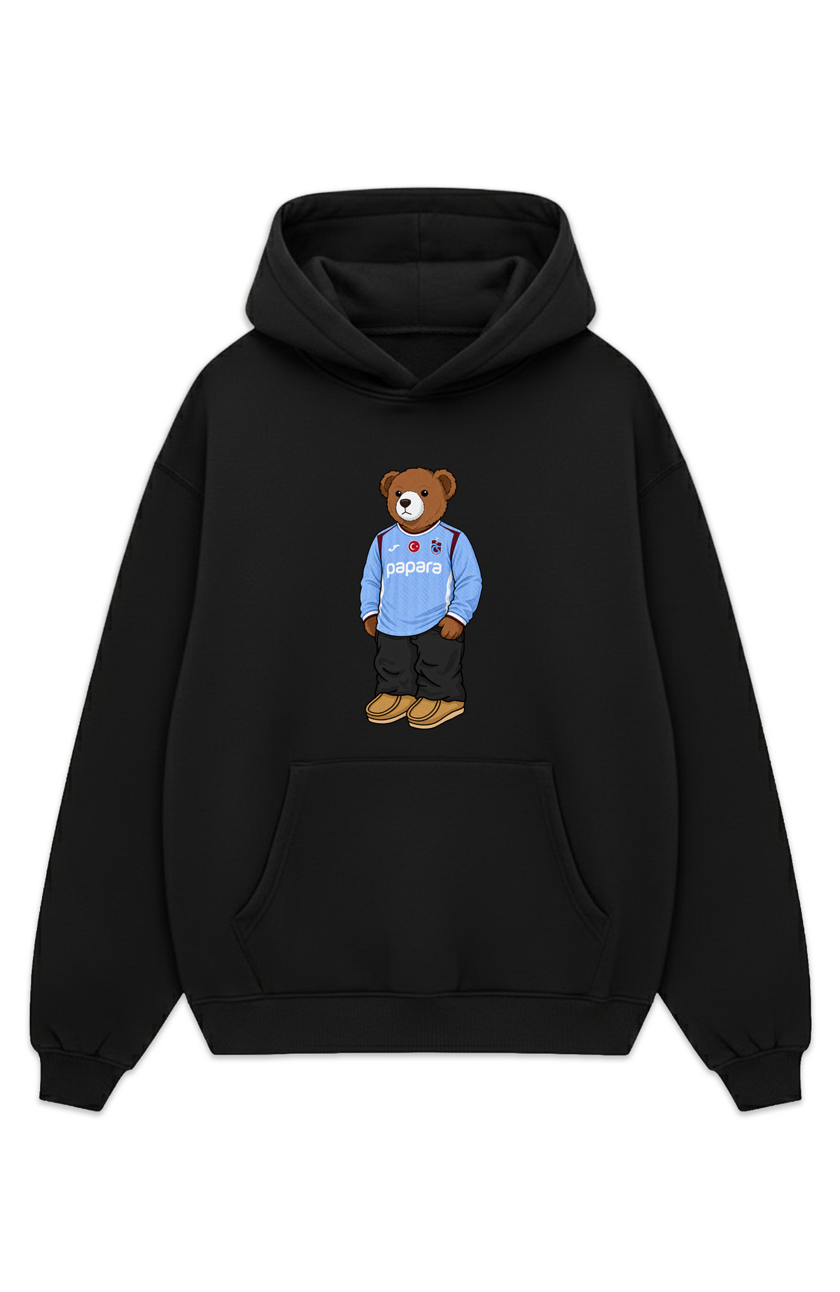 Trabzonspor Bär Auswärts Oversized Hoodie