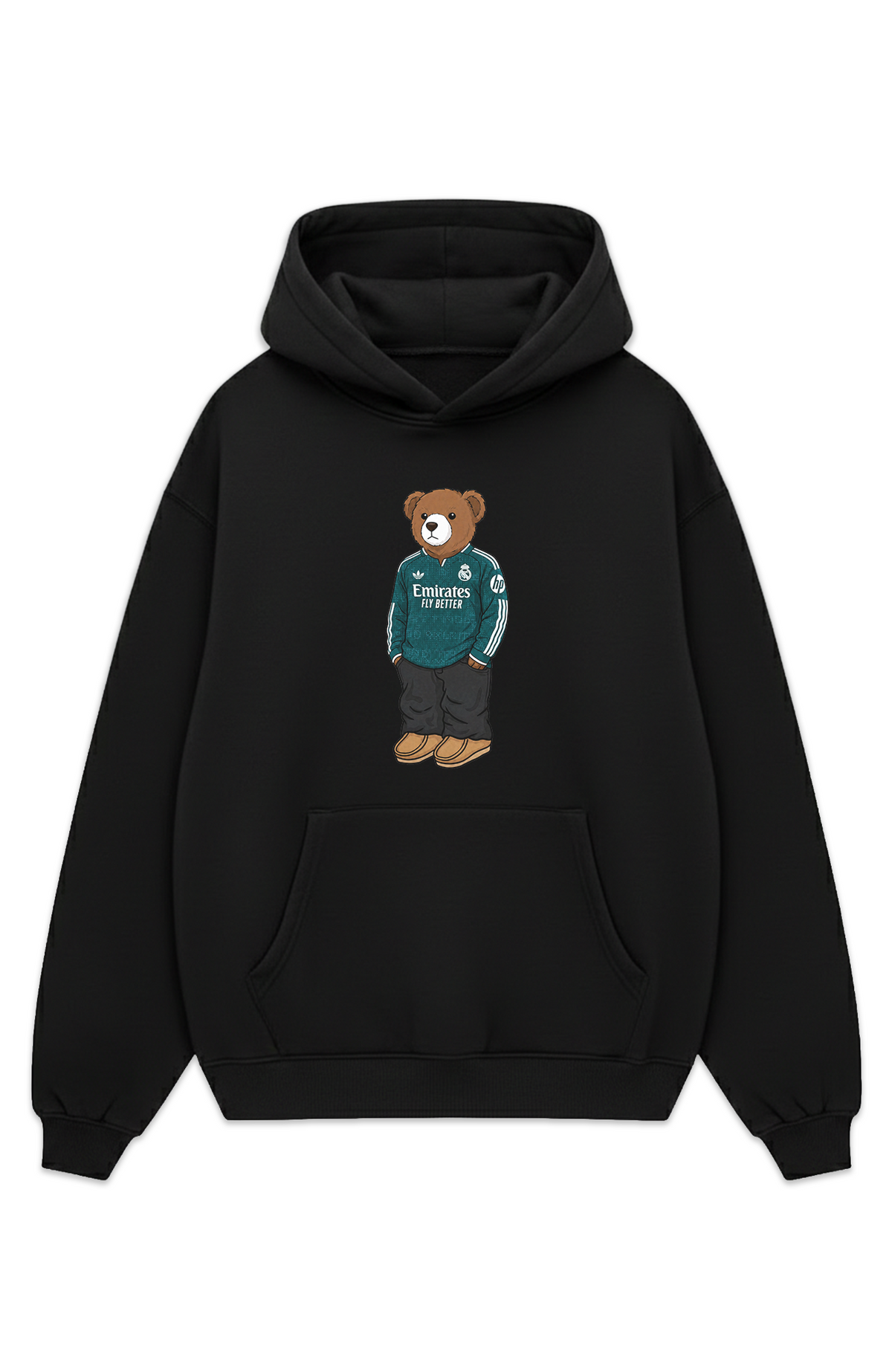 Real Madrid Bär Auswärts Oversized Hoodie