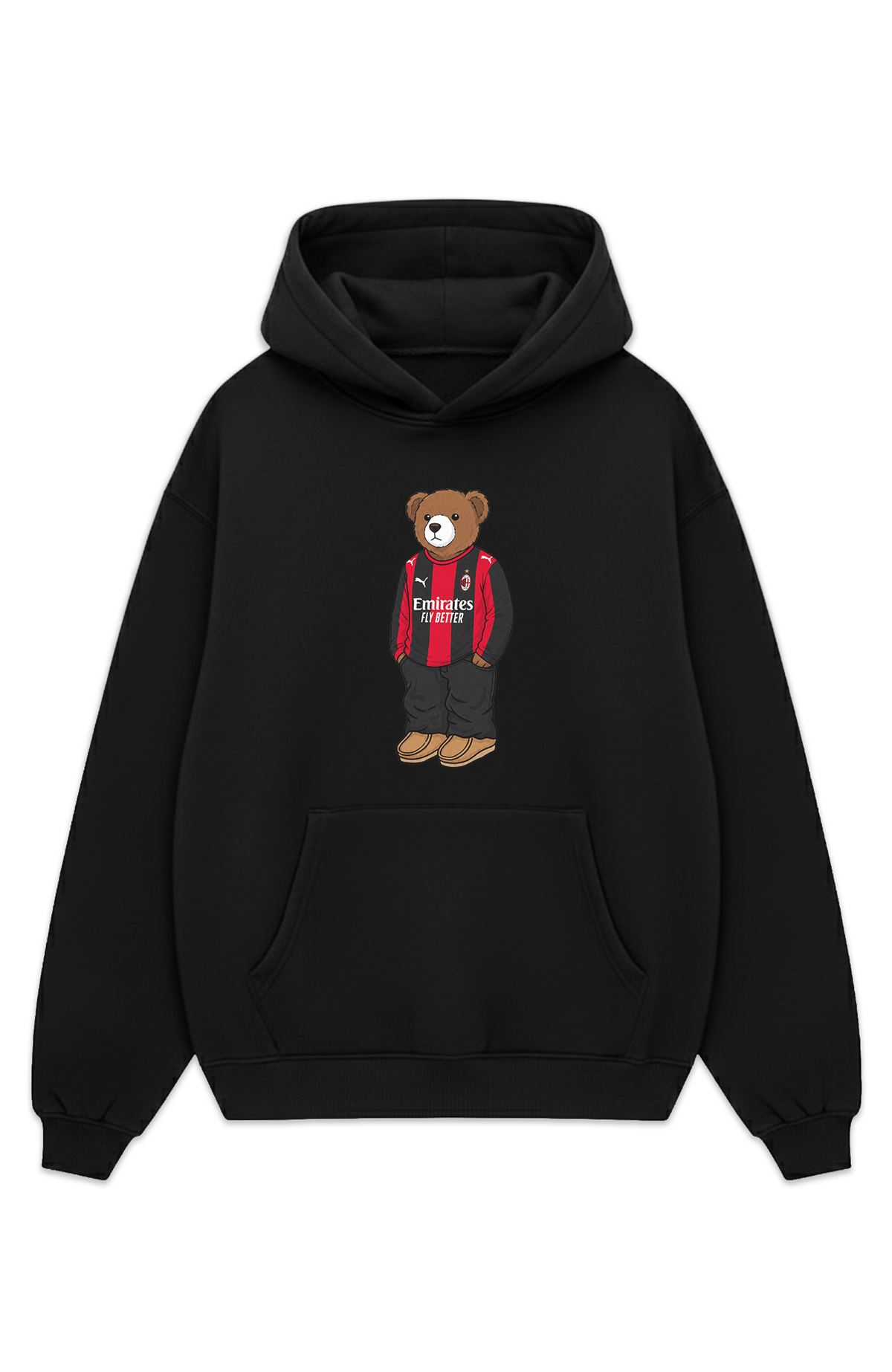 AC Mailand Bär Heim Oversized Hoodie