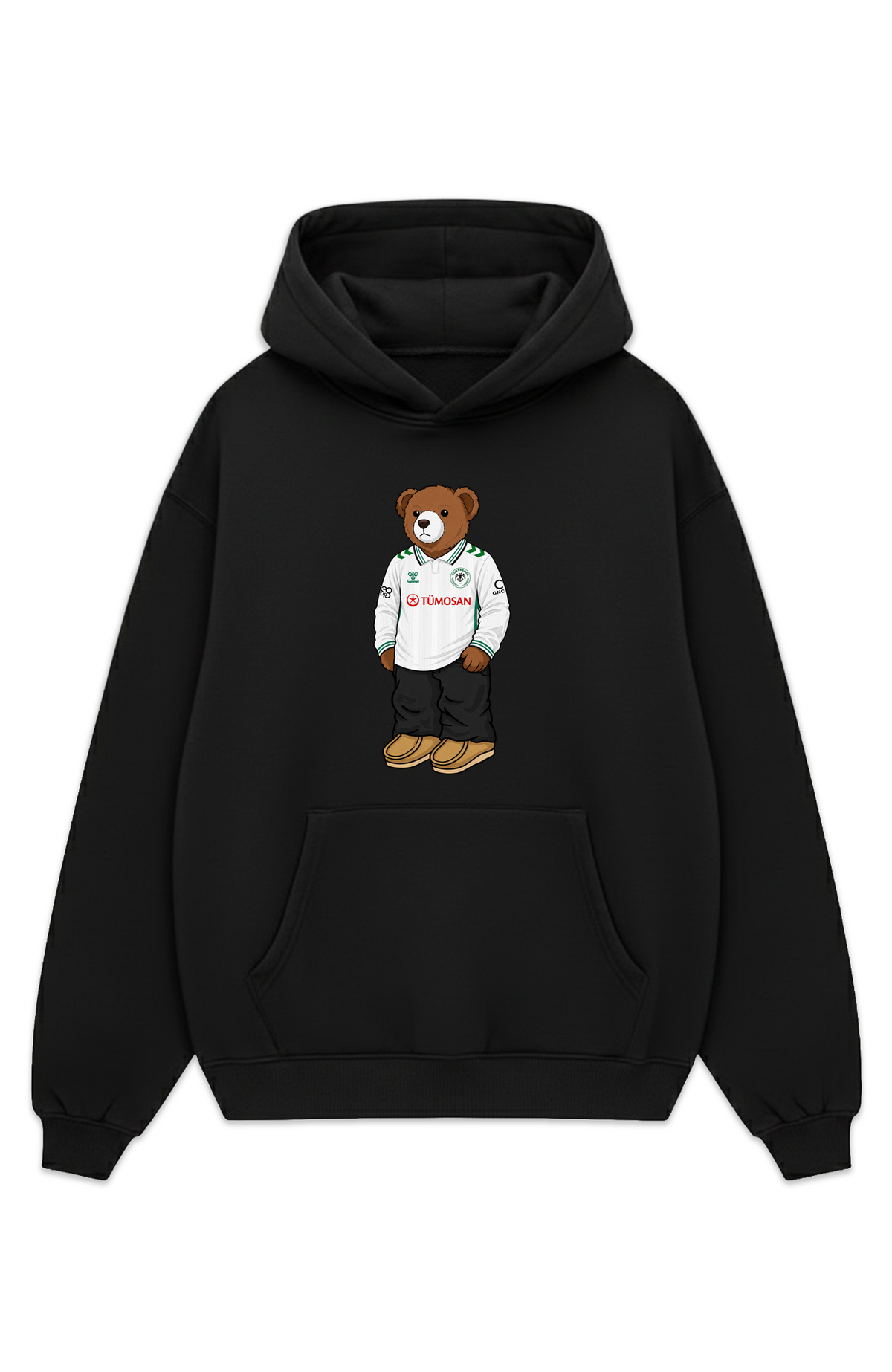 Konyaspor Bär Auswärts Oversized Hoodie
