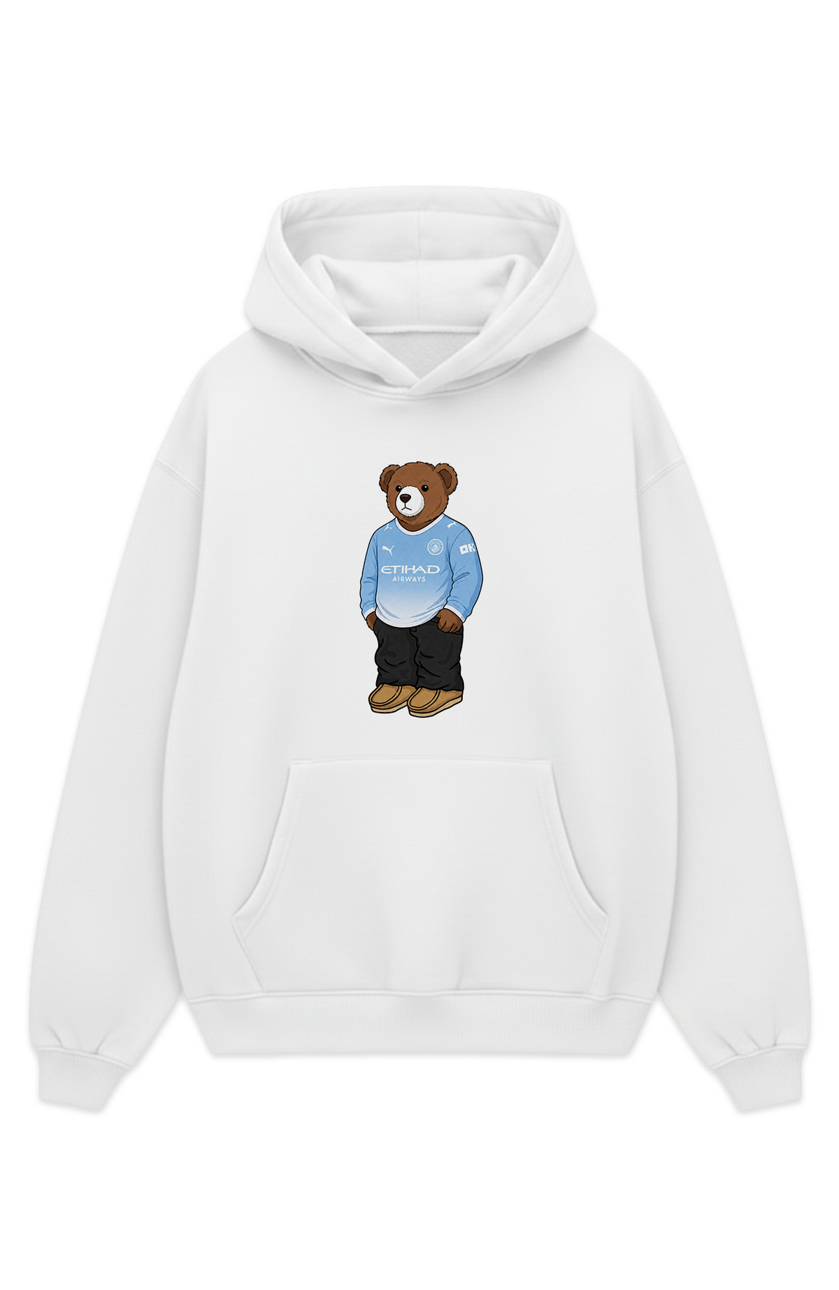 Manchester City Bär Heim Oversized Hoodie