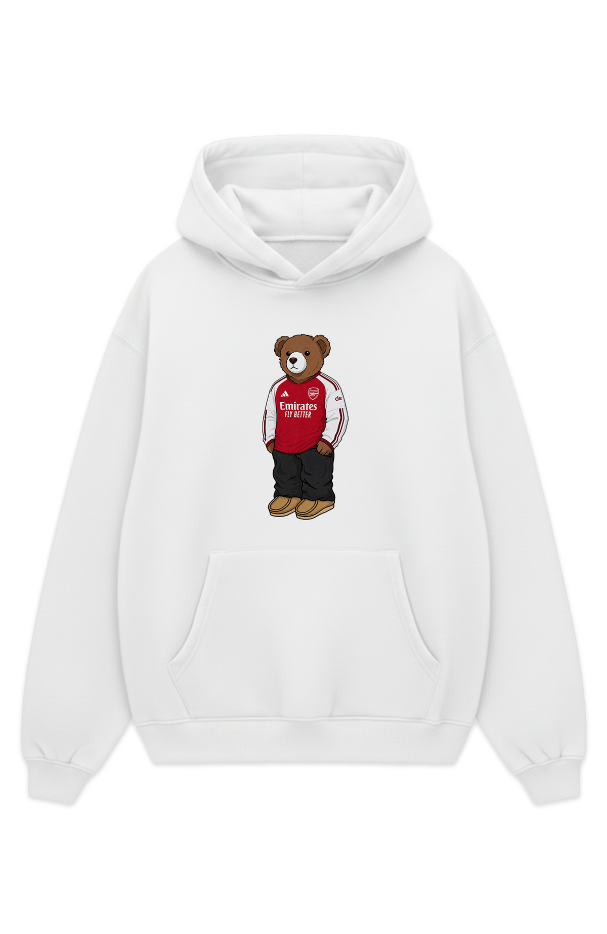 Arsenal Bär Heim Oversized Hoodie
