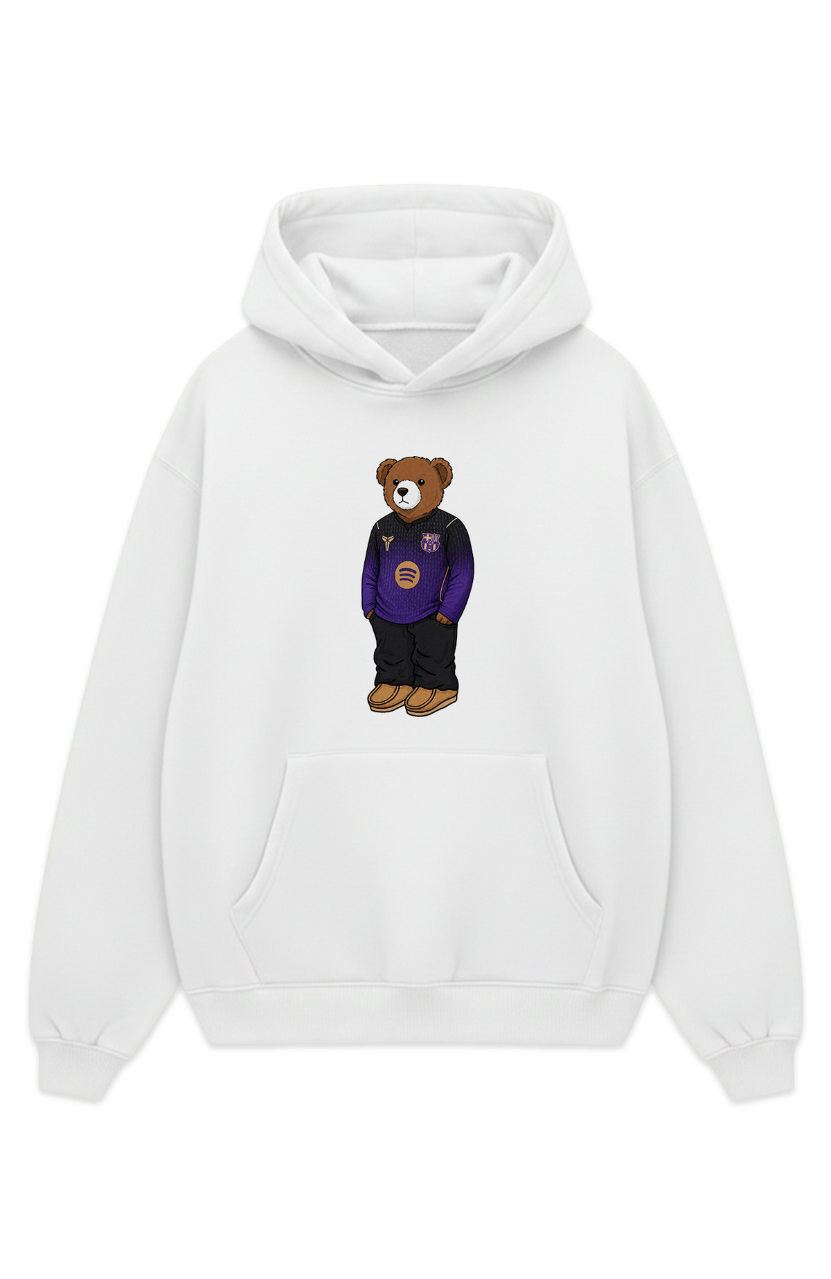 Barcelona Bär Auswärts Oversized Hoodie