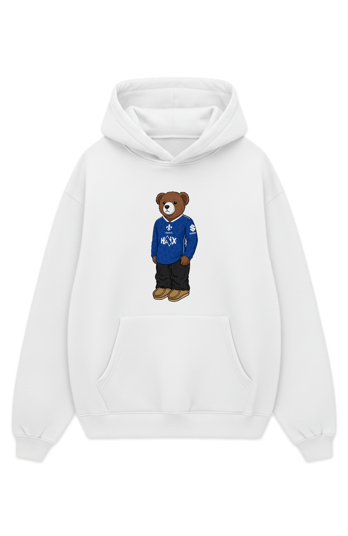 Darmstadt Bär Heim Oversized Hoodie