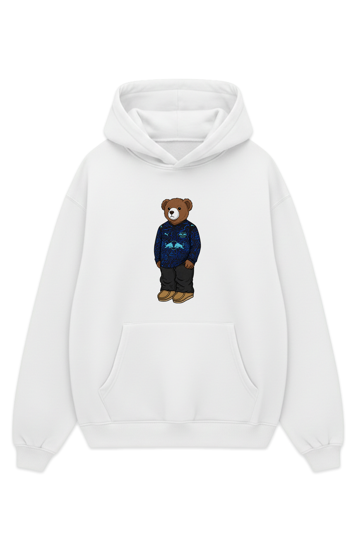 Leipzig Bär Auswärts Oversized Hoodie