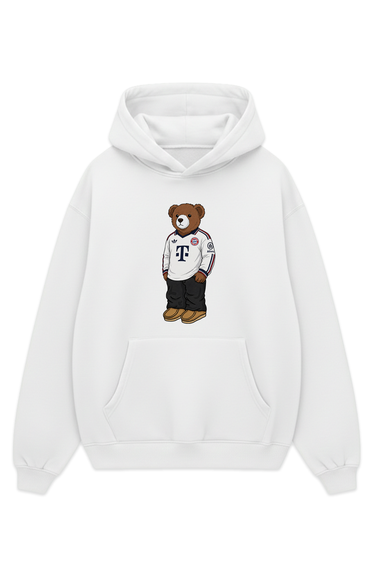 Bayern Bär Auswärts Oversized Hoodie