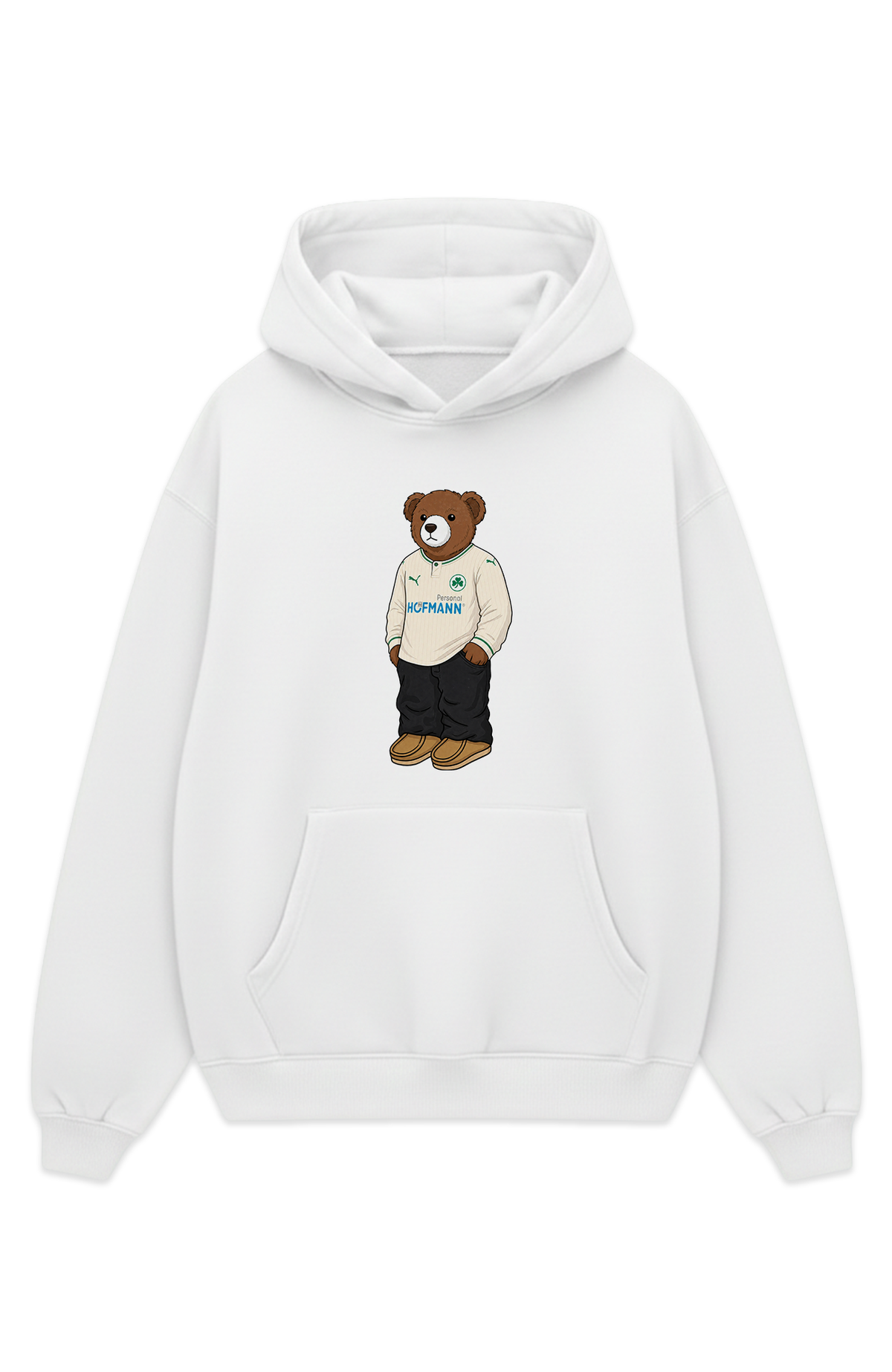 Fürth Bär Heim Oversized Hoodie