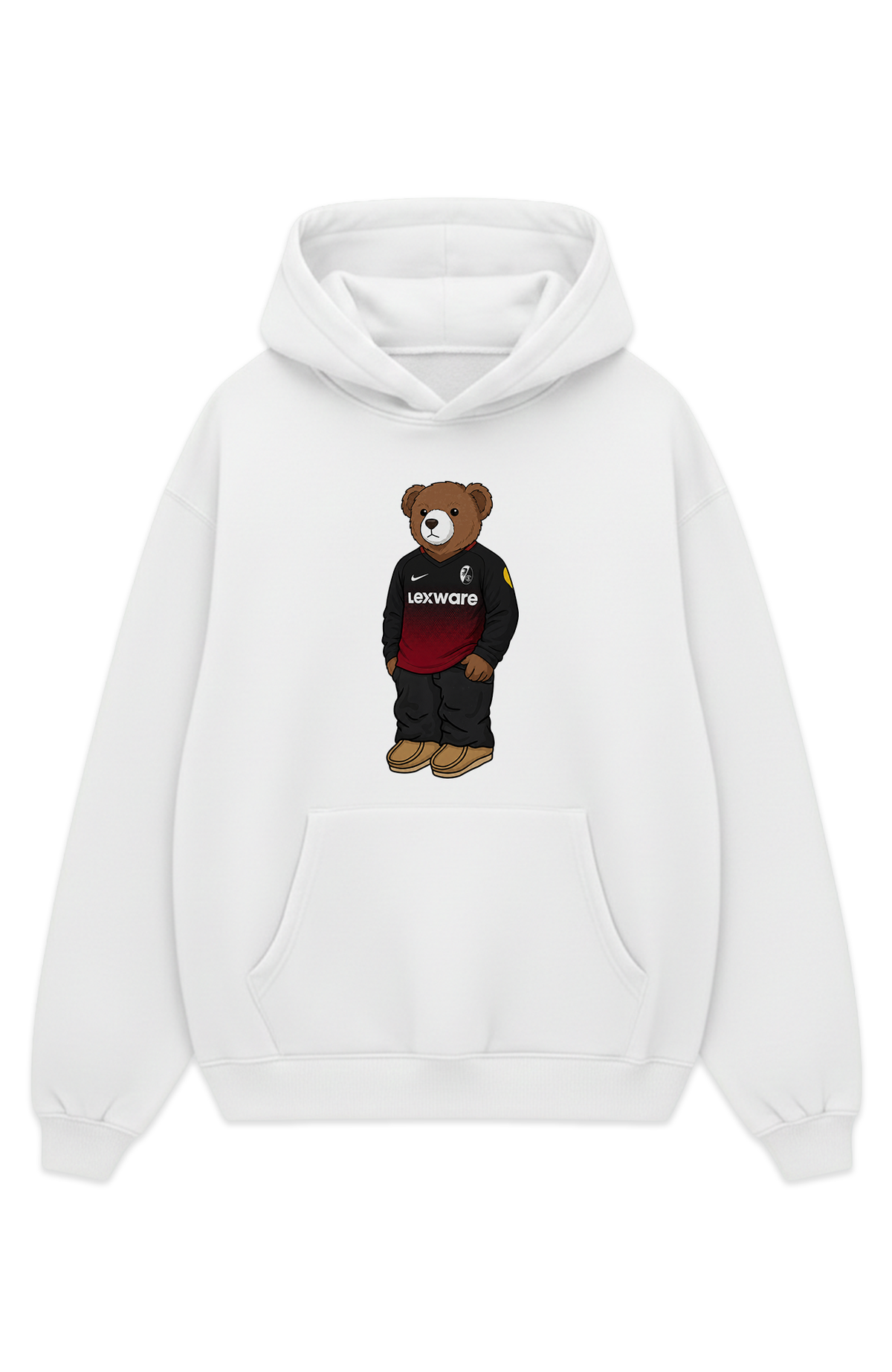 Freiburg Bär Dritttrikot Oversized Hoodie