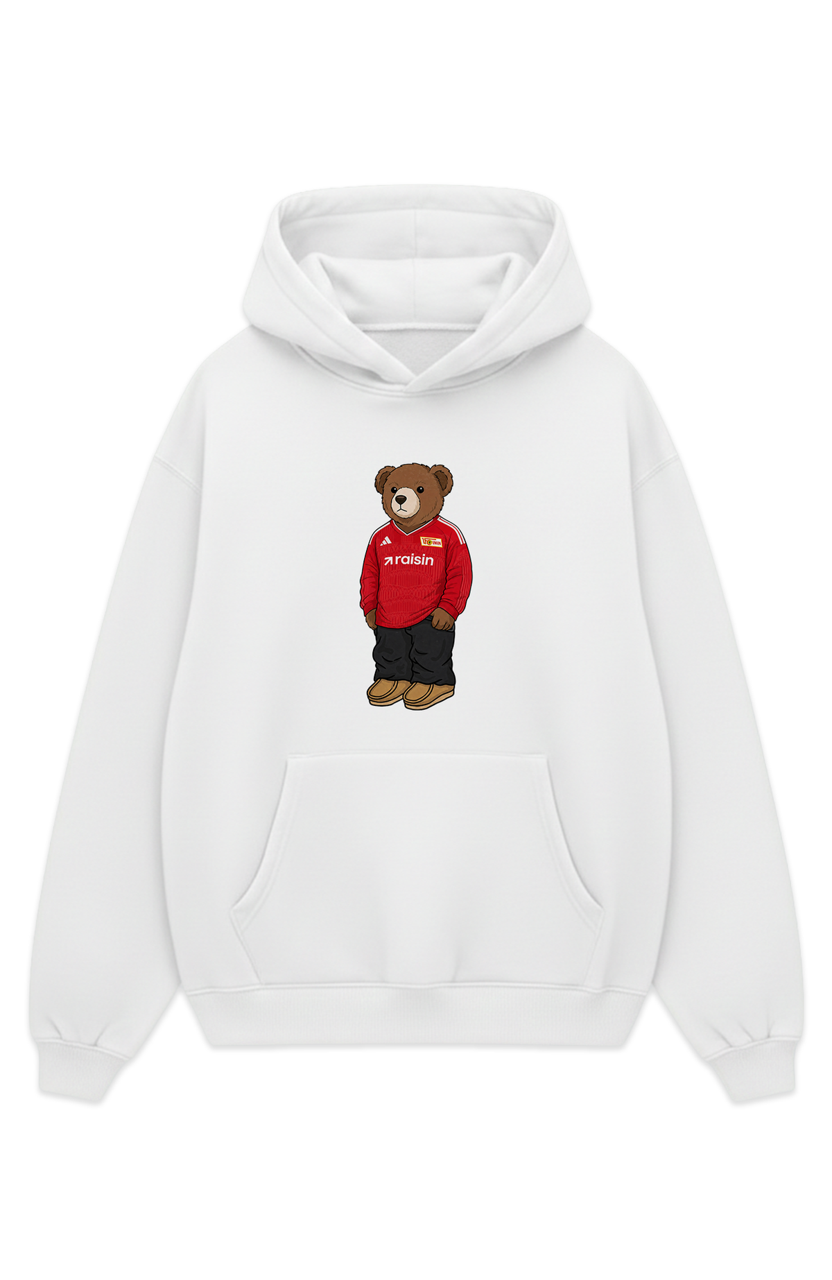 Union Berlin Bär Heim Oversized Hoodie