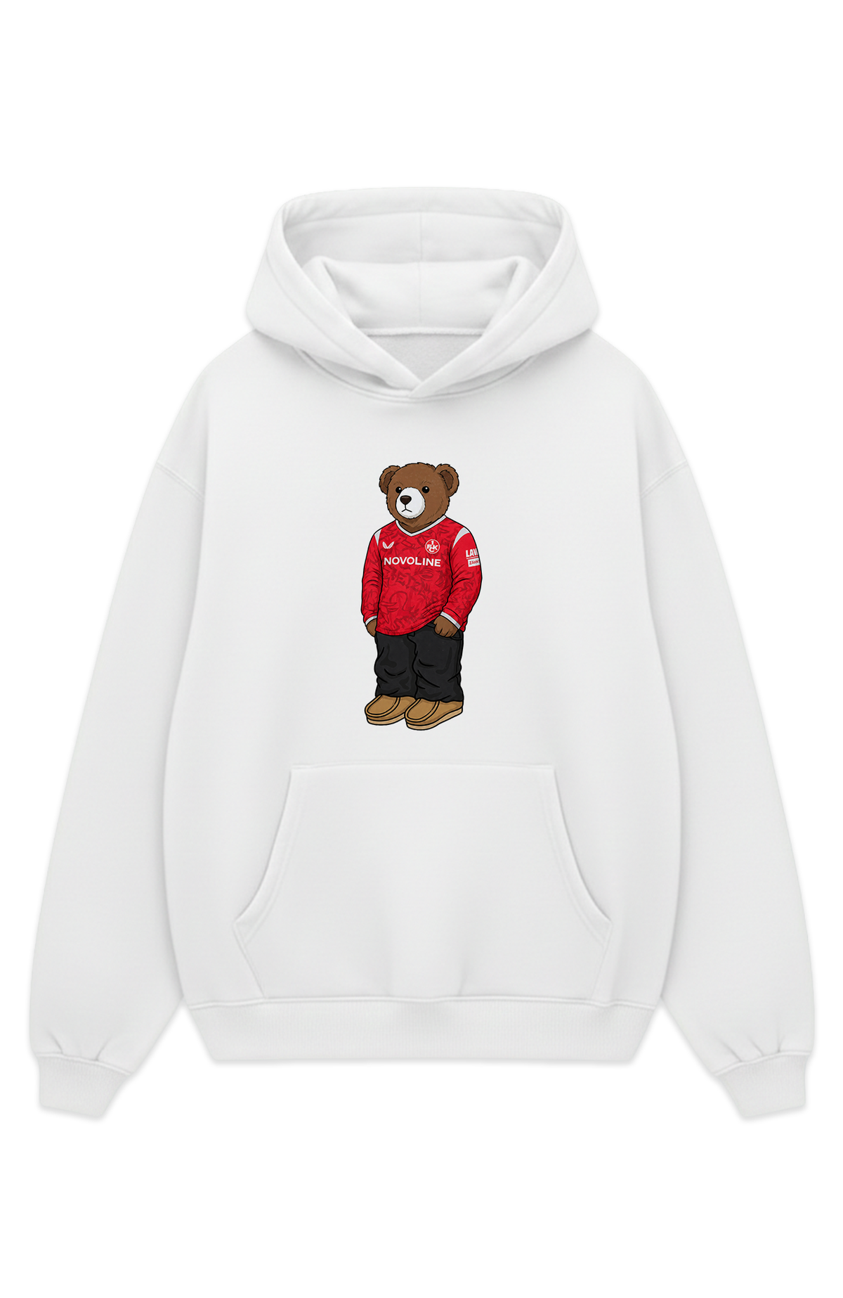 Kaiserslautern Bär Heim Oversized Hoodie