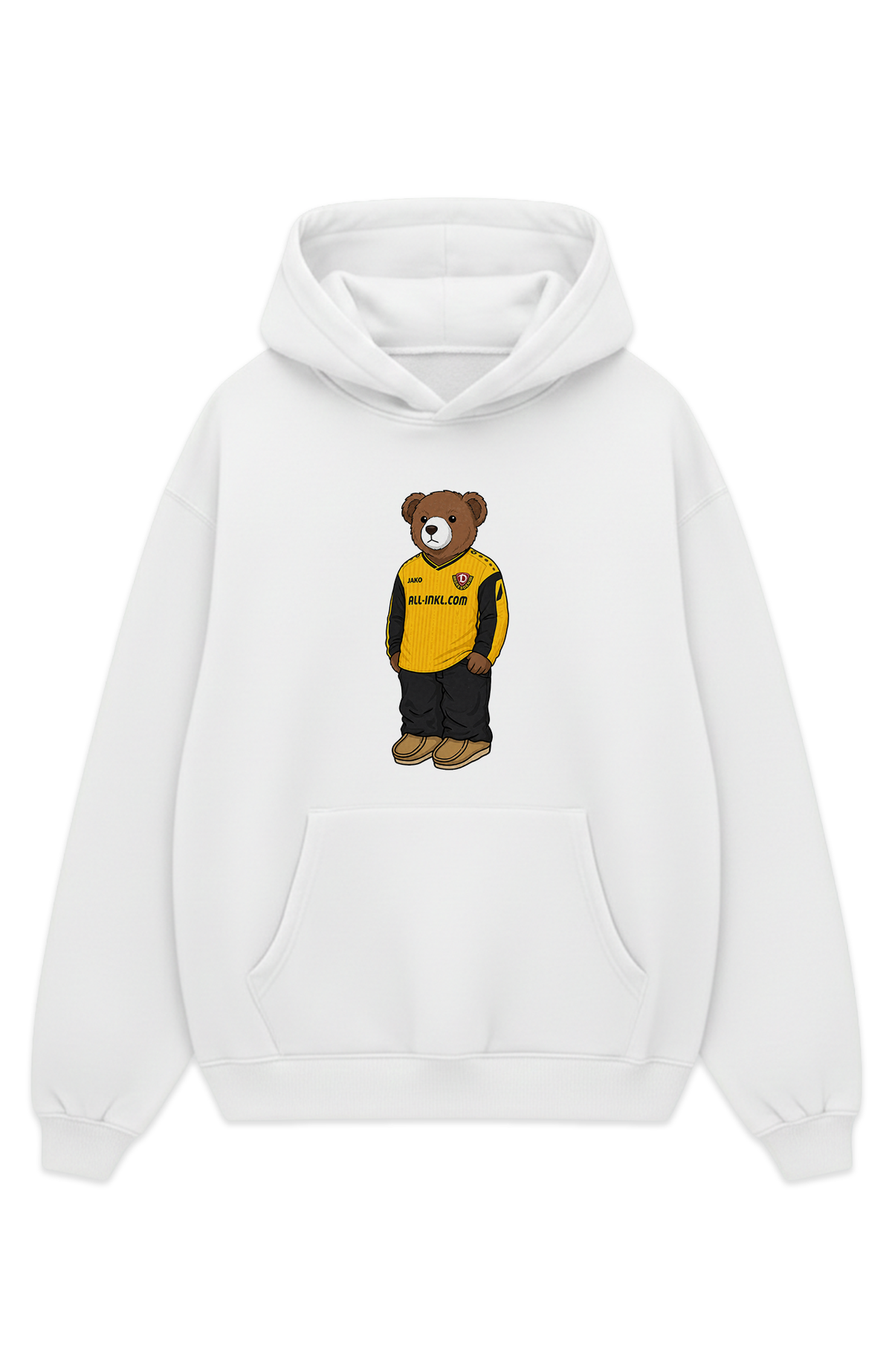 Dresden Bär Heim Oversized Hoodie