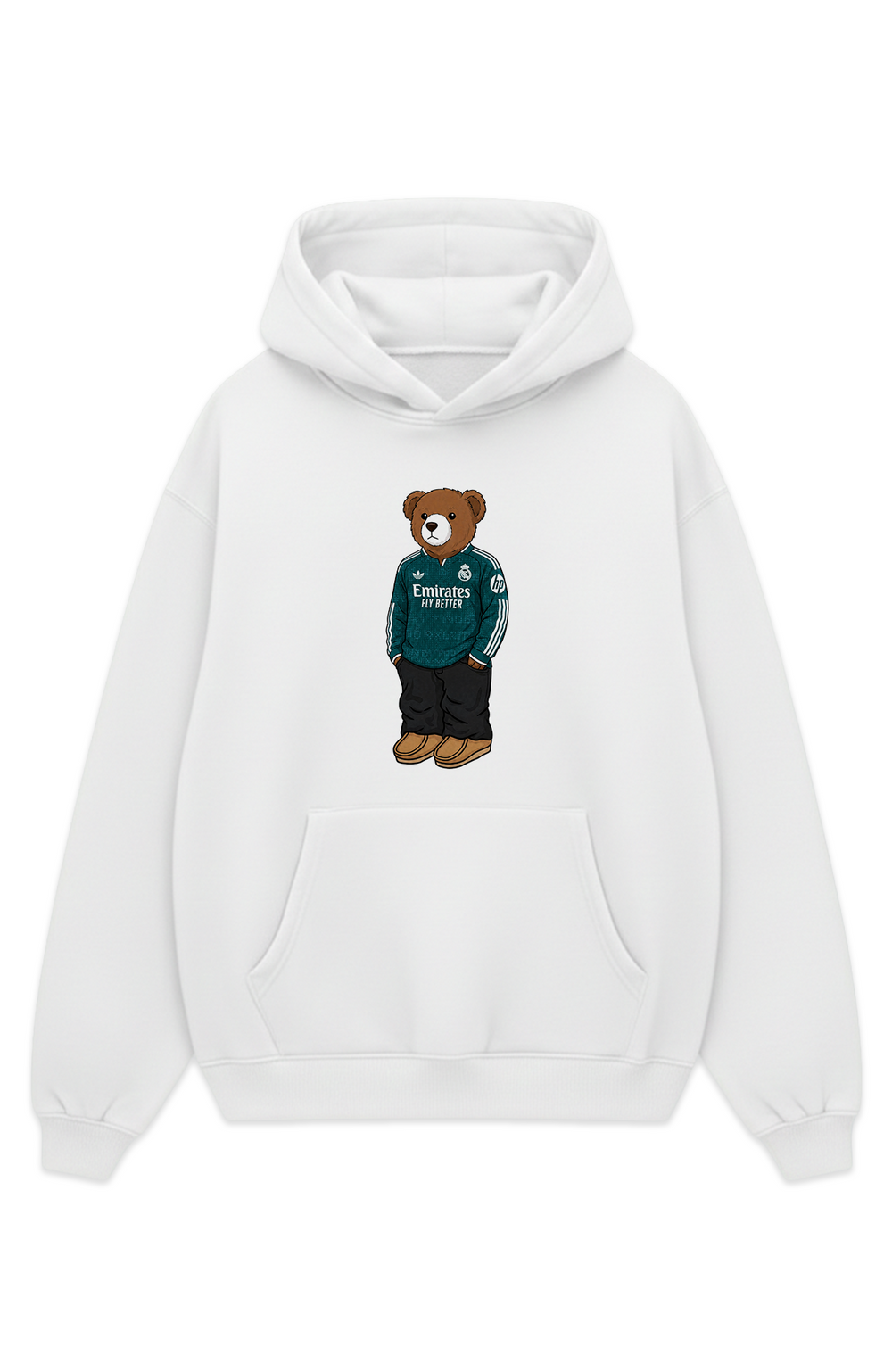 Real Madrid Bär Auswärts Oversized Hoodie