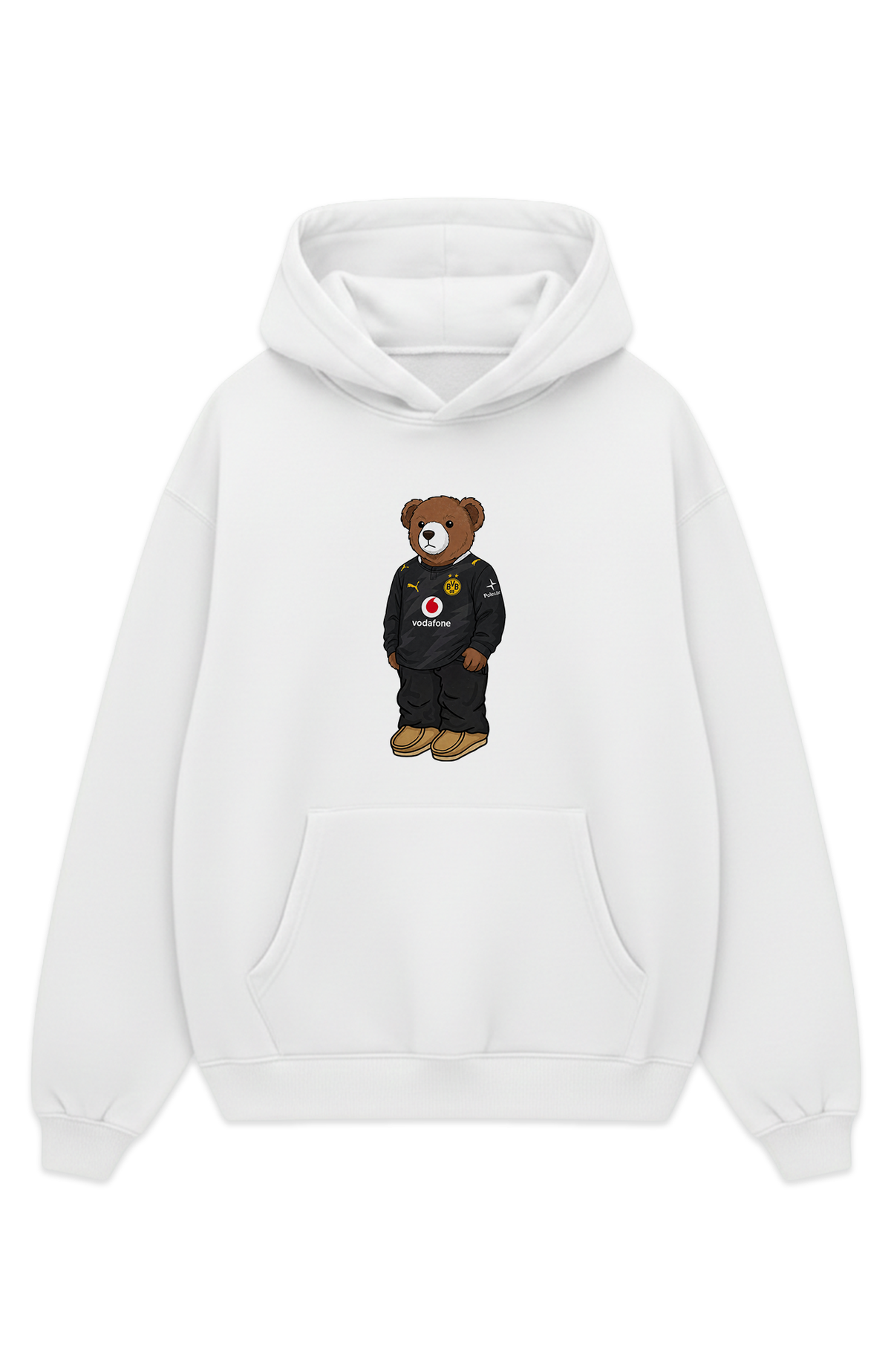 Dortmund Bär Auswärts Oversized Hoodie
