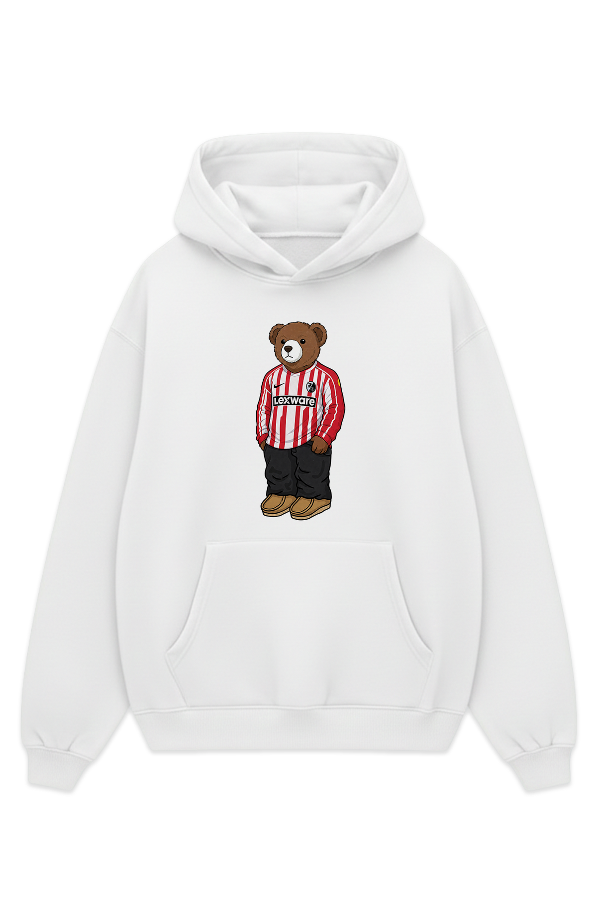 Freiburg Bär Heim Oversized Hoodie