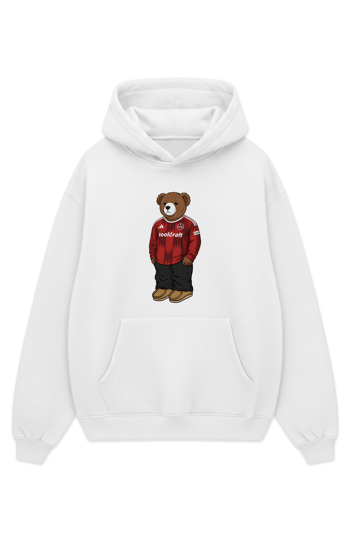 Nürnberg Bär Heim Oversized Hoodie