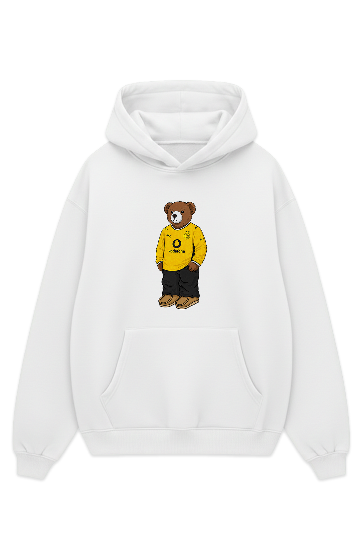 Dortmund Bär Heim Oversized Hoodie