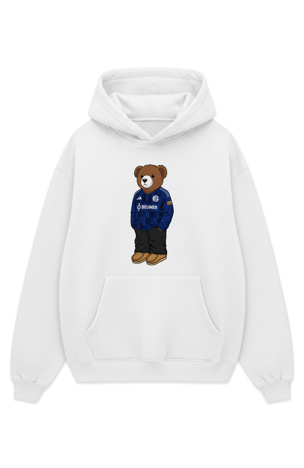 Schalke Bär Heim Oversized Hoodie