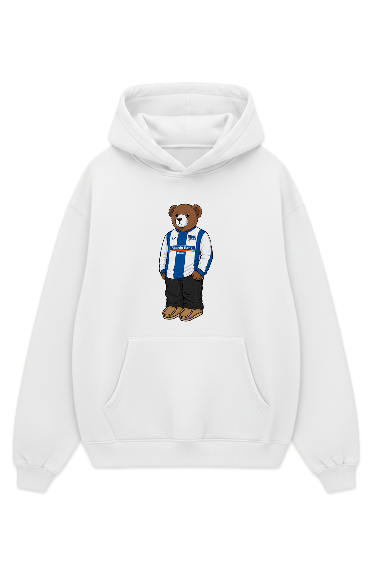 Hertha Bär Heim Oversized Hoodie